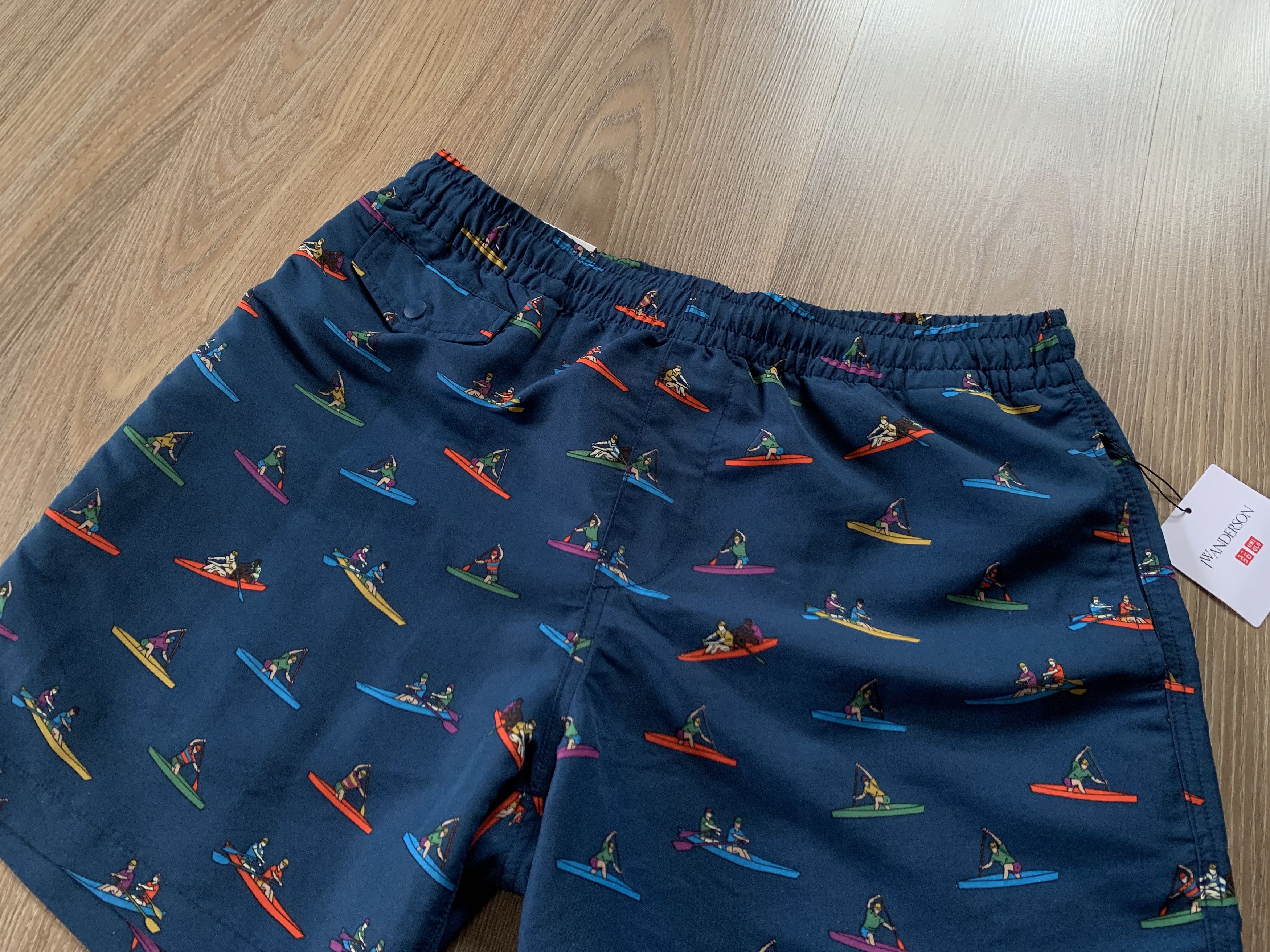 JW Anderson × Japanese Brand × Uniqlo Uniqlo JW Anderson Mens Beach Swim Shorts Size US 30 / EU 46 - 4 Thumbnail