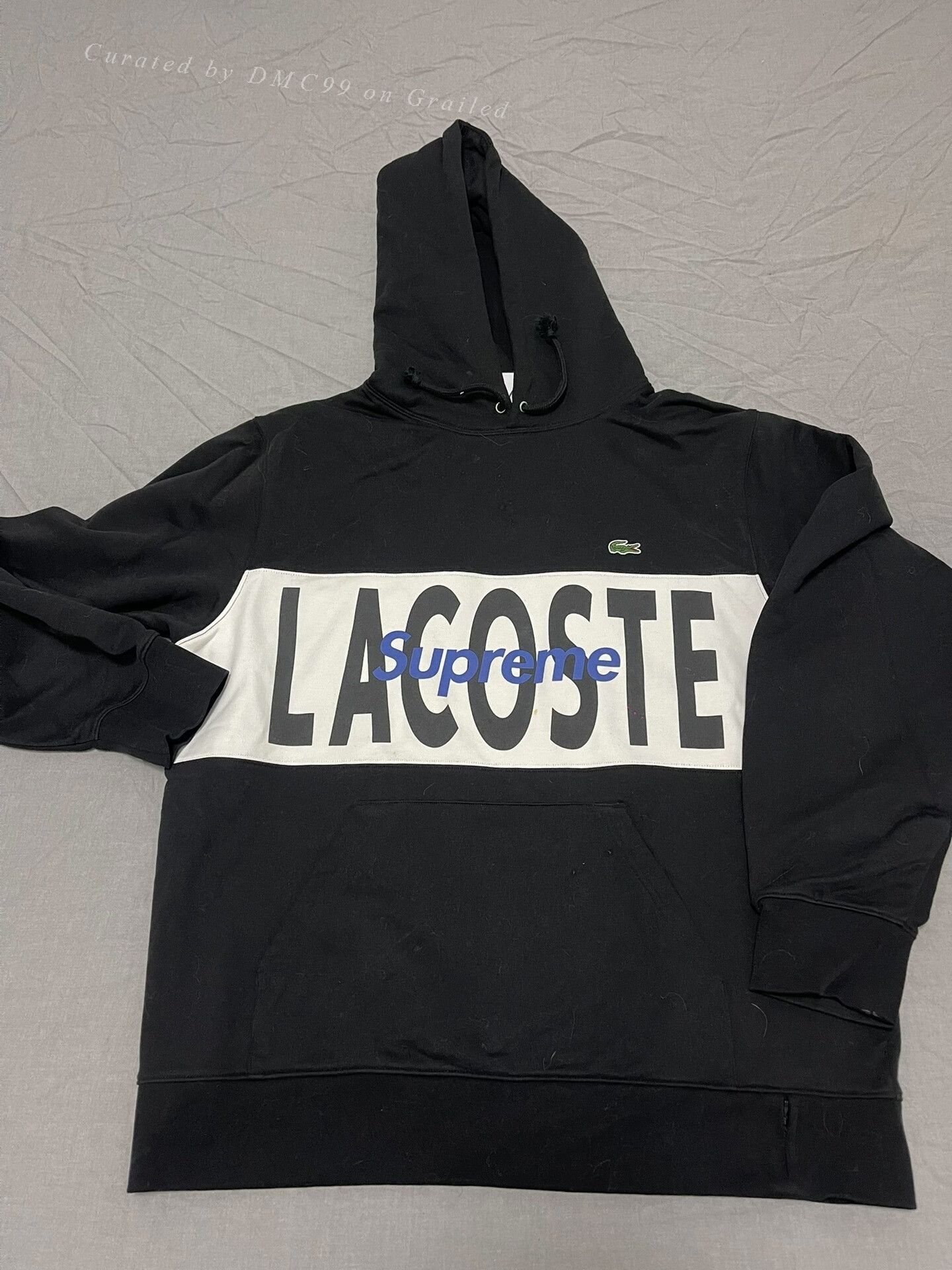 Supreme Supreme x LACOSTE Collaborative Hoodie Size US L / EU 52-54 / 3 - 1 Thumbnail