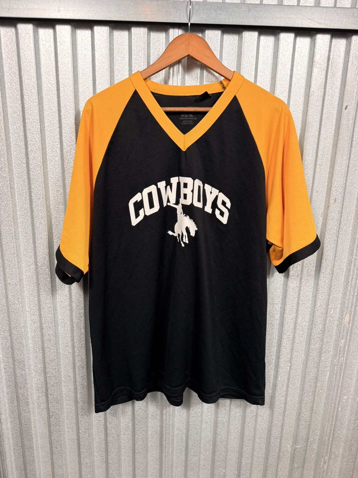 Other Vintage Wyoming Cowboys Western Wear Oversized Jersey Size US XXL / EU 58 / 5 - 6 Thumbnail