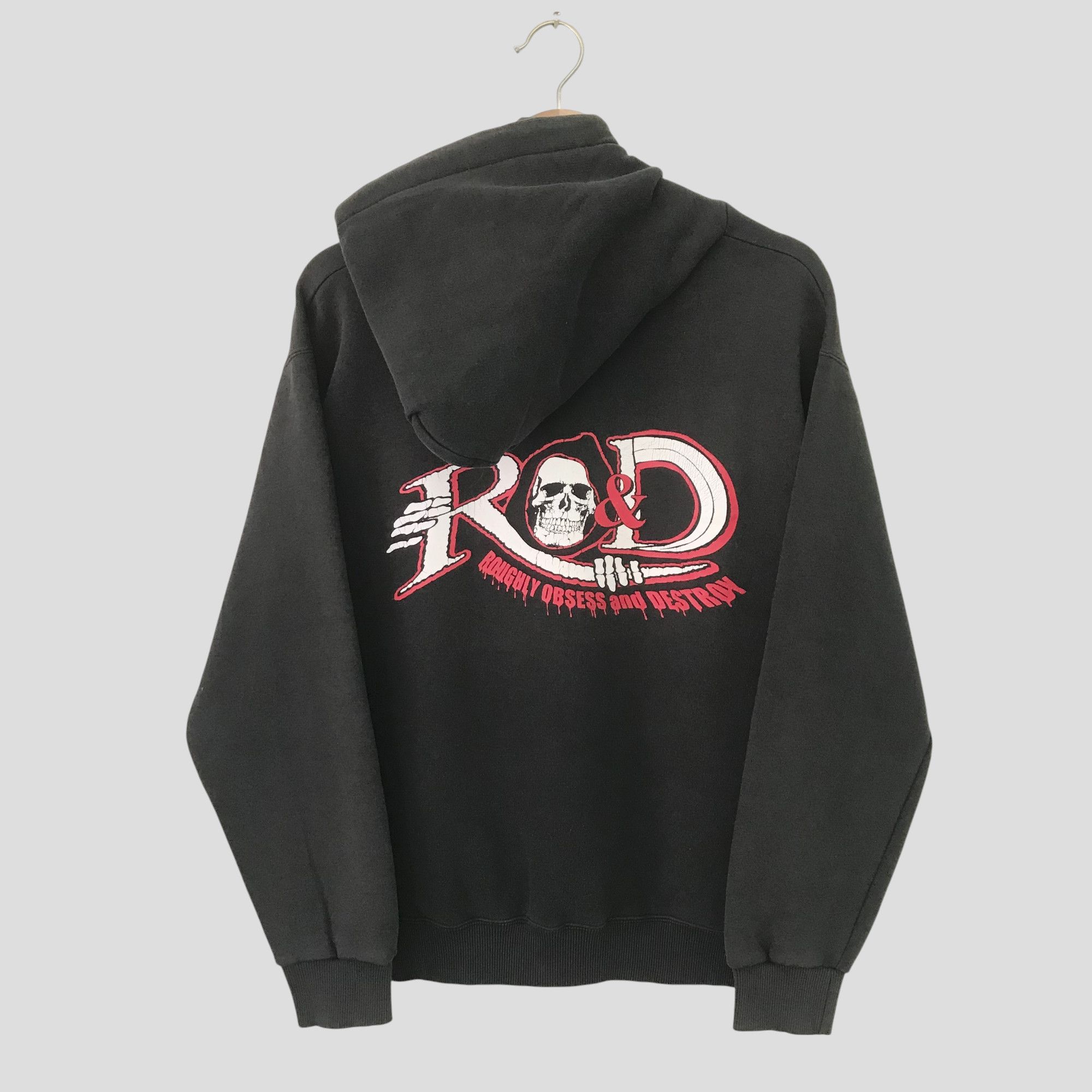 Vintage Vintage Roughly Obsess And Destroy Black - 227 Size US M / EU 48-50 / 2 - 2 Thumbnail