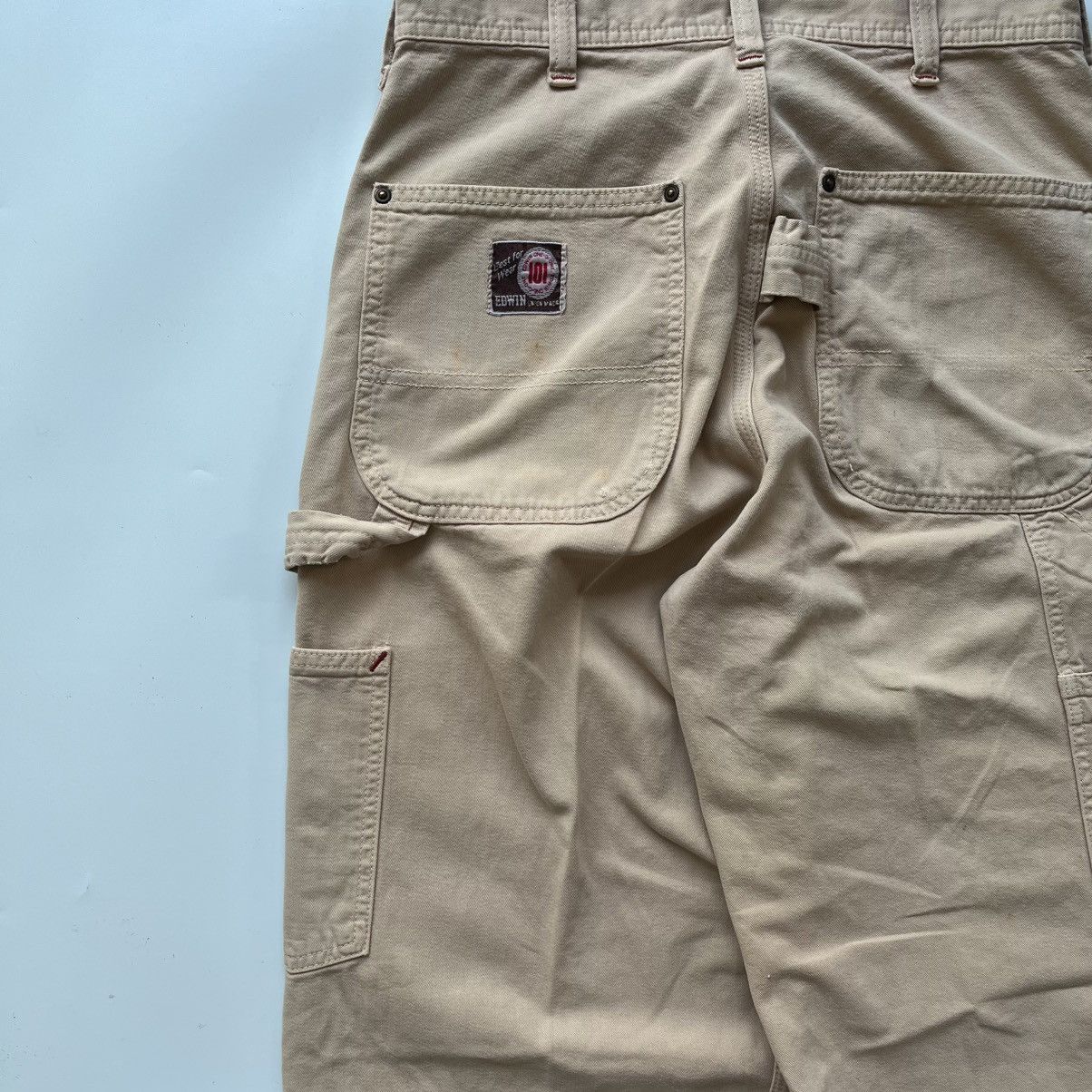 Vintage ⚡️Vintage Edwin 101 Double Knee Duck Carpenter Size US 29 - 4 Thumbnail