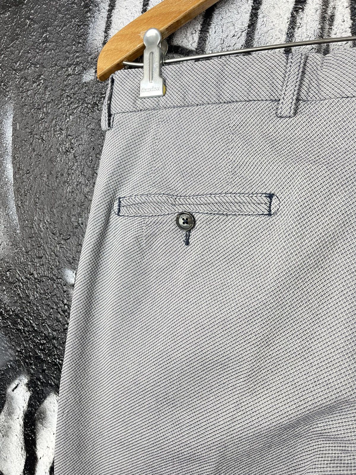 Boggi Boggi Milano Grey Chino Luxury Pants Men’s Size 48 Size US 32 / EU 48 - 8 Thumbnail