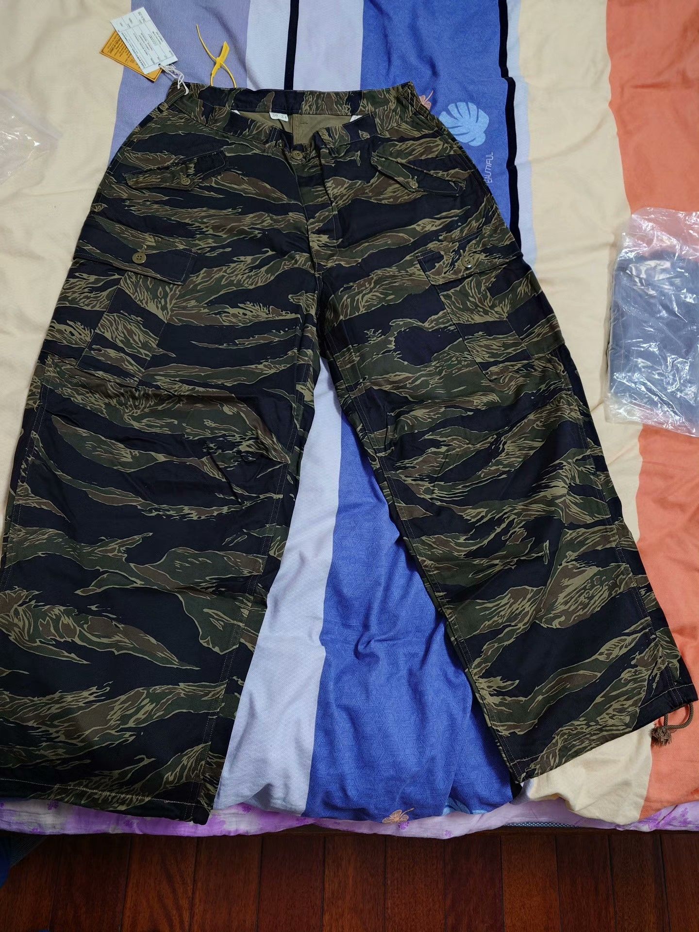 Freewheelers Freewheelers Tiger Stripe Military Pants 36 Size US 36 / EU 52 - 1 Thumbnail