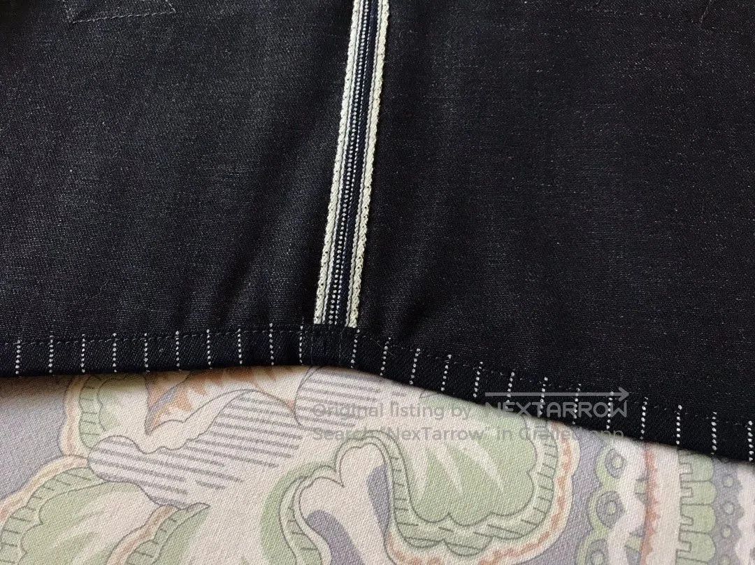 Rising Sun & Co. Rising Sun Indigo Wabash Work Vest XS. Size US XS / EU 42 / 0 - 6 Thumbnail