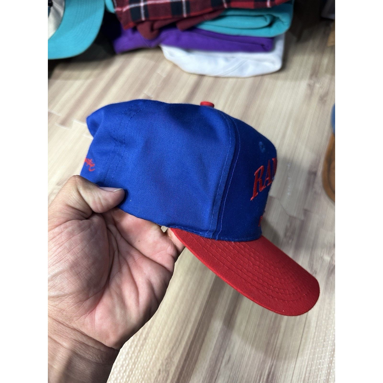 Signatures Vintage 90s New York Rangers Hat Signature NHL Snapback Size ONE SIZE - 2 Thumbnail