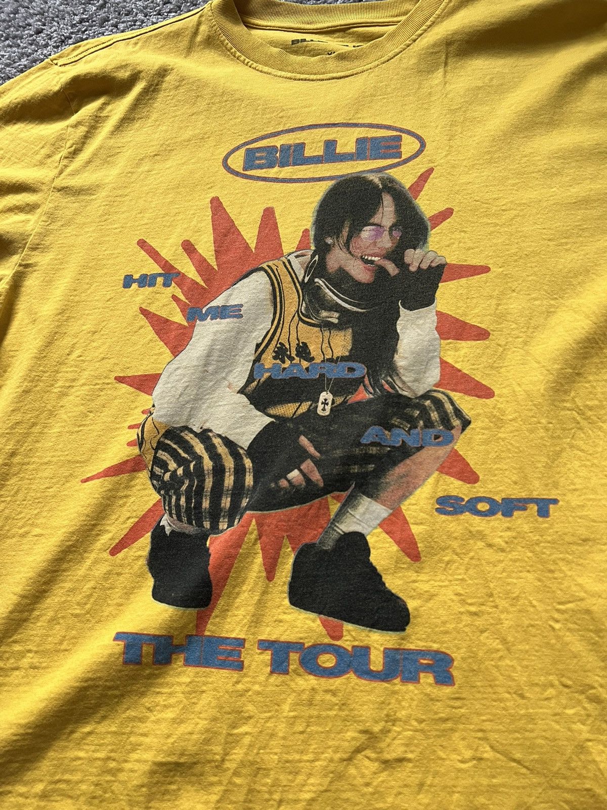 Billie Eilish Tシャツ XL tour Band Tees × Billie Eilish Billie Eilish Hit Me Hard And Soft