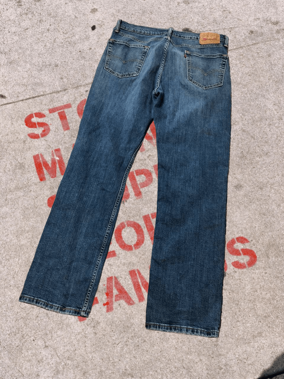 Levi's 80s Vintage Levi's Men's 514 Button Fly Blue Denim Jeans Size US 34 / EU 50 - 1 Thumbnail