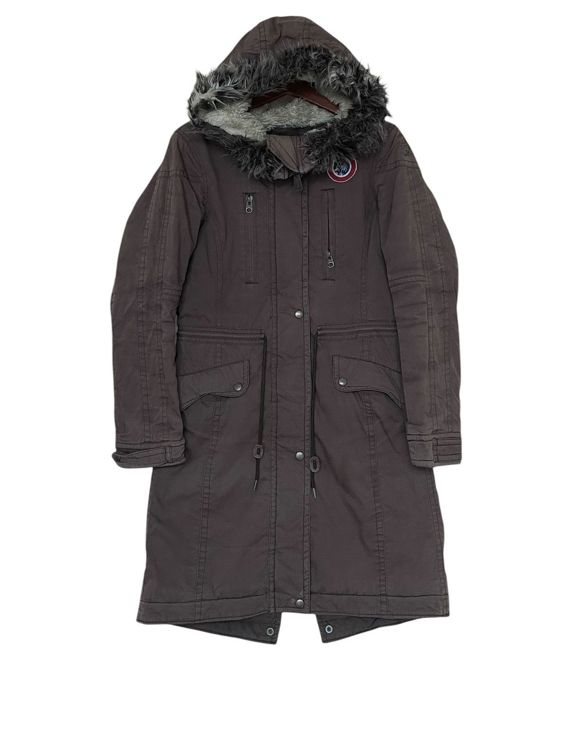 Hysteric Glamour × Japanese Brand Vintage Brand Hysteric Glamour Fur Parka Hoodie 1990s Size US L / EU 52-54 / 3 - 1 Thumbnail