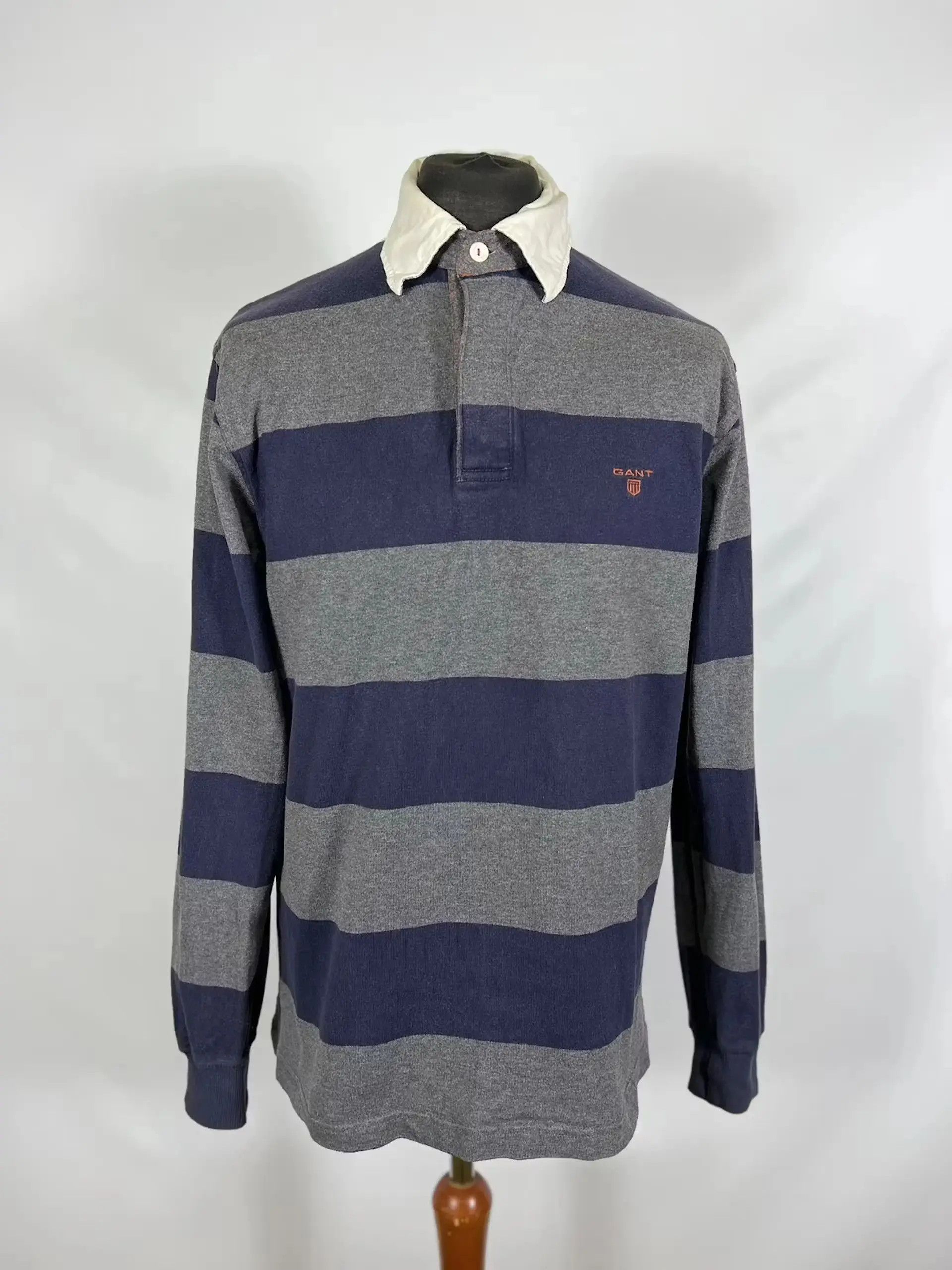 Gant × Vintage Vintage Gant long sleeve polo T-shirt Size US L / EU 52-54 / 3 - 1 Thumbnail