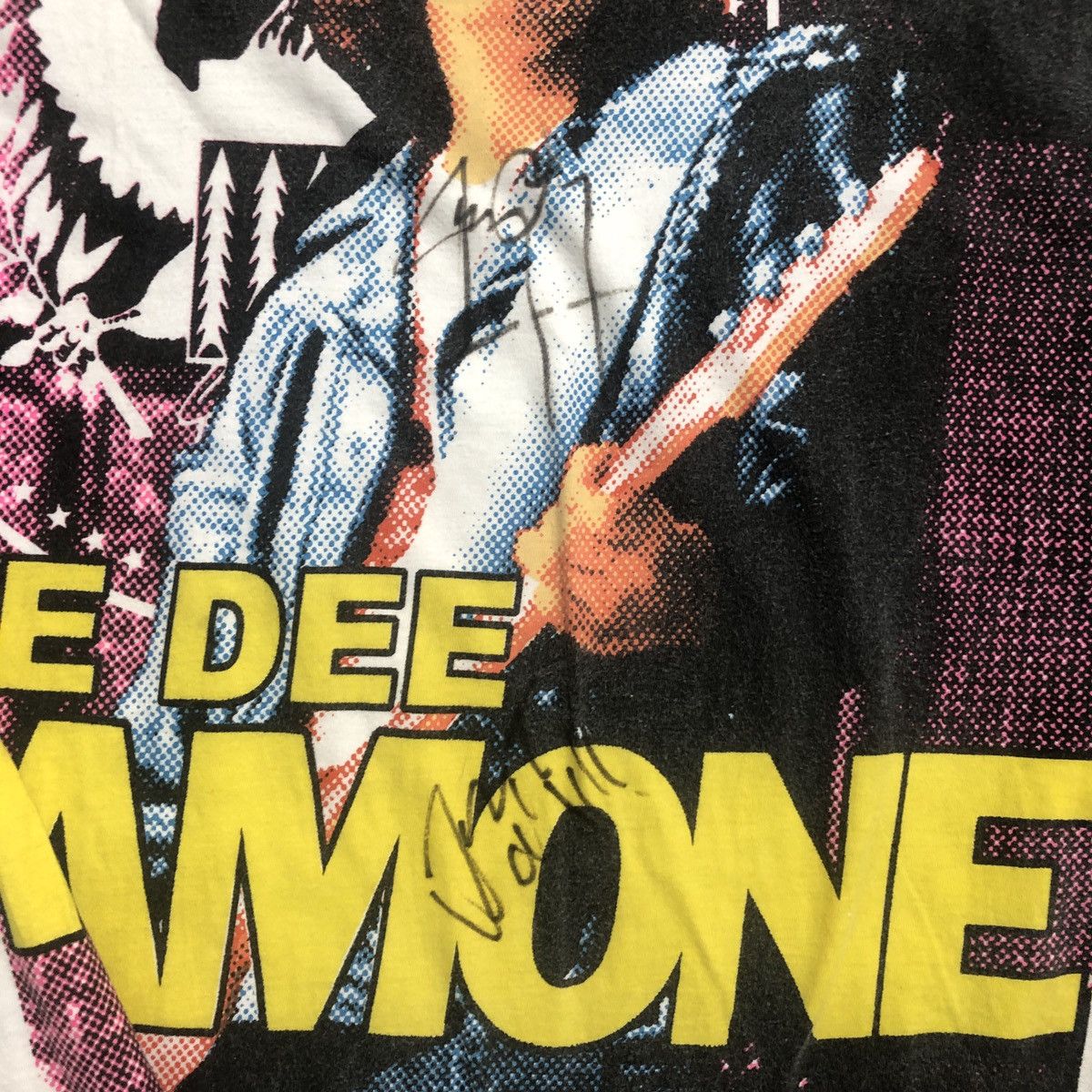 Vintage Vintage Dee Dee Ramone All Over Print T-Shirt Size US S / EU 44-46 / 1 - 2 Thumbnail
