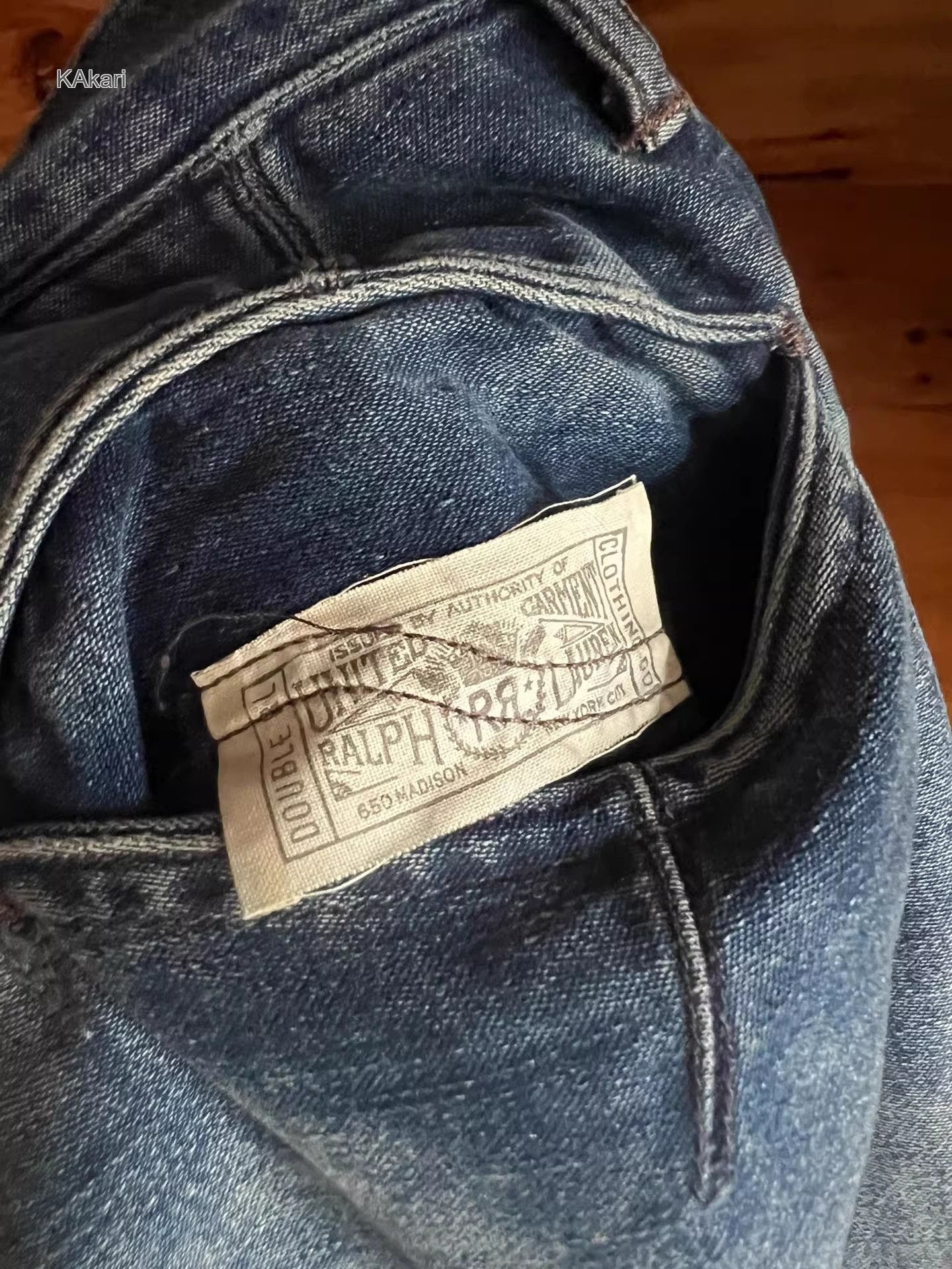 RRL Ralph Lauren Double RRL Vintage Denim Overalls Size US 28 / EU 44 - 7 Thumbnail
