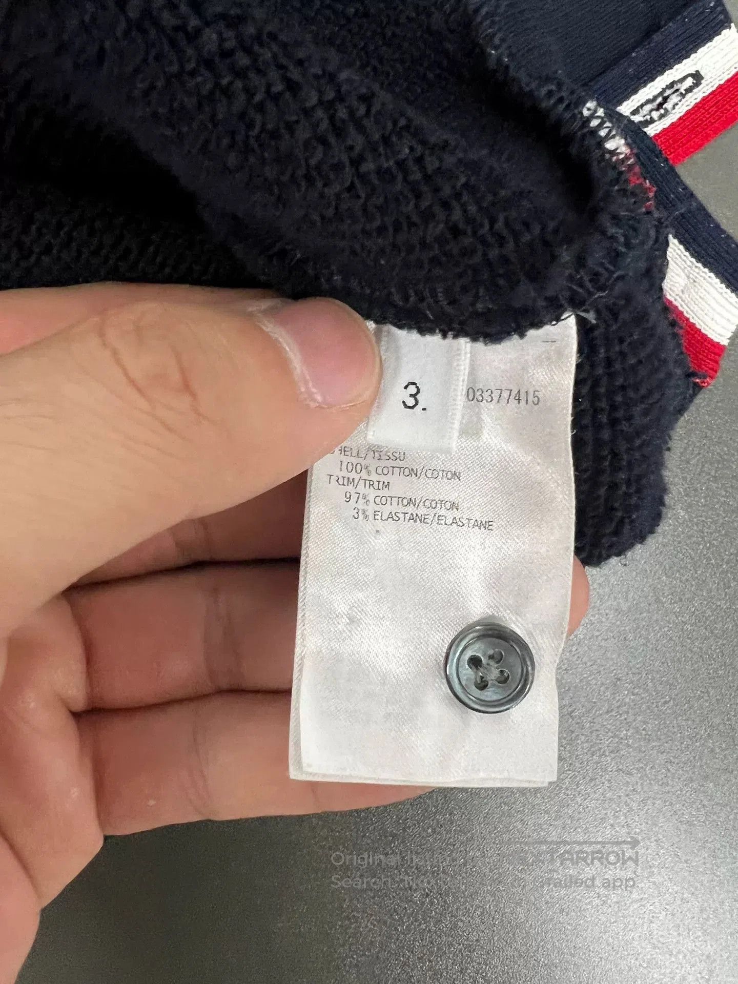 Thom Browne thom browne navy striped hooded sweatshirt. Size US M / EU 48-50 / 2 - 6 Thumbnail