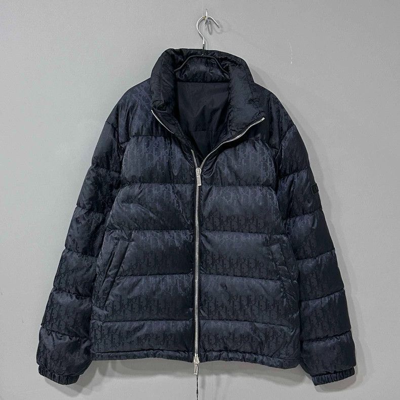 Dior Dior Monogram Puffer Jacket in Black- DMC Size US XXL / EU 58 / 5 - 1 Thumbnail