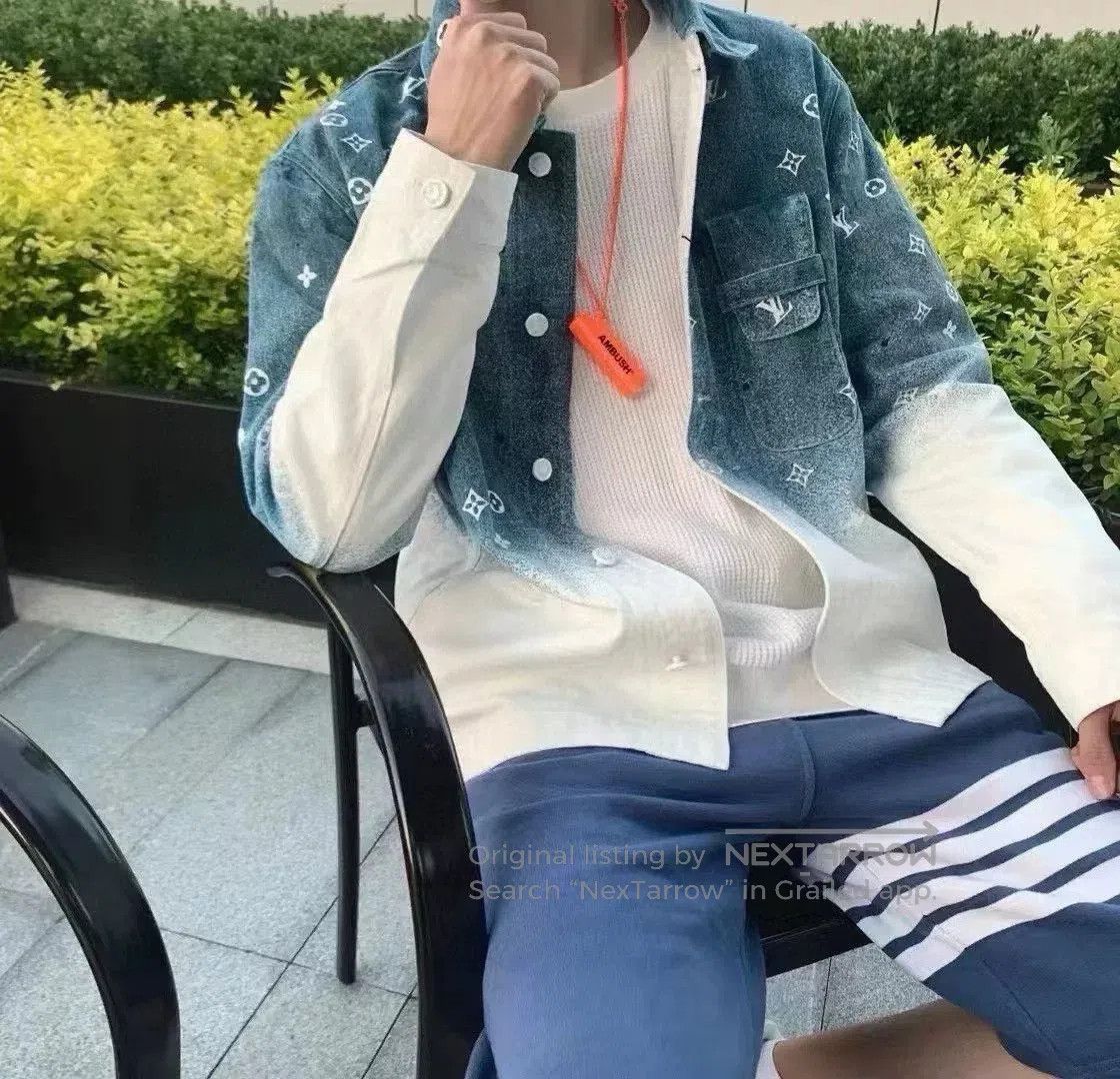 Louis Vuitton Louis Vuitton Starry Gradient Denim Jacket. Size US M / EU 48-50 / 2 - 6 Thumbnail
