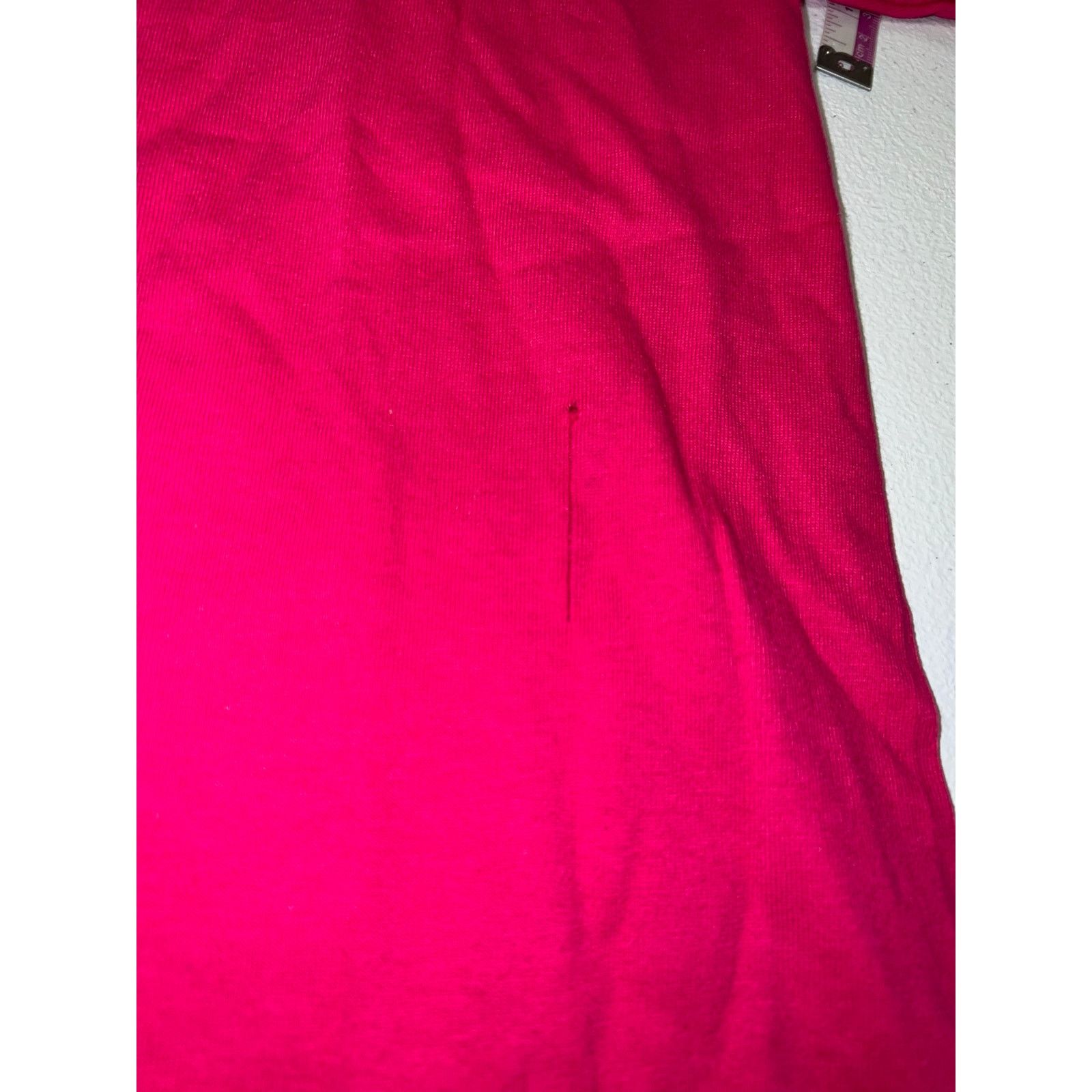 Jerzees 90s Vintage Bright Pink Blank Shirt Jerzees USA Made Large Size US L / EU 52-54 / 3 - 8 Thumbnail