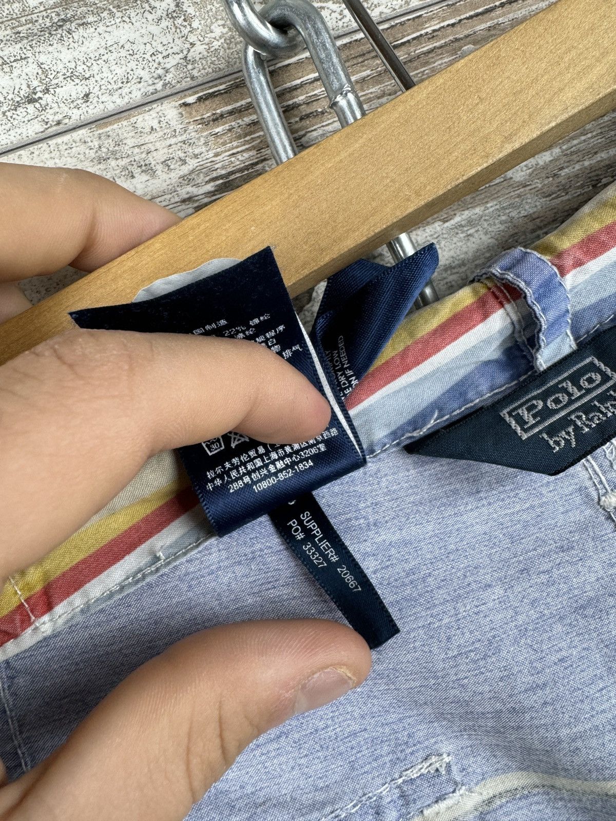 Polo Ralph Lauren Mens Vintage Polo Ralph Lauren shorts luxury y2k streetwear Size US 36 / EU 52 - 13 Thumbnail