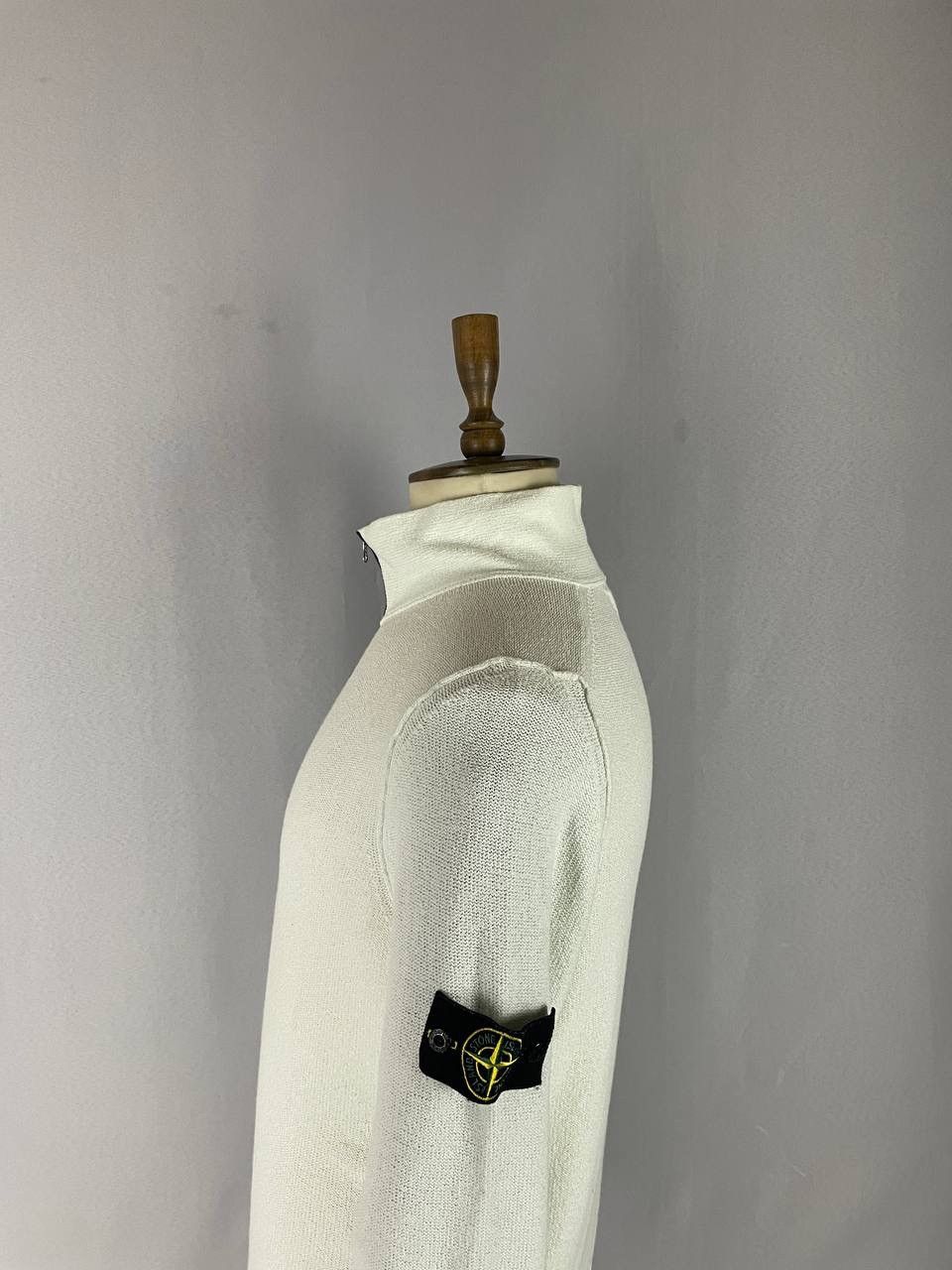 Stone Island Stone Island Sweater White Zip Size US M / EU 48-50 / 2 - 6 Thumbnail