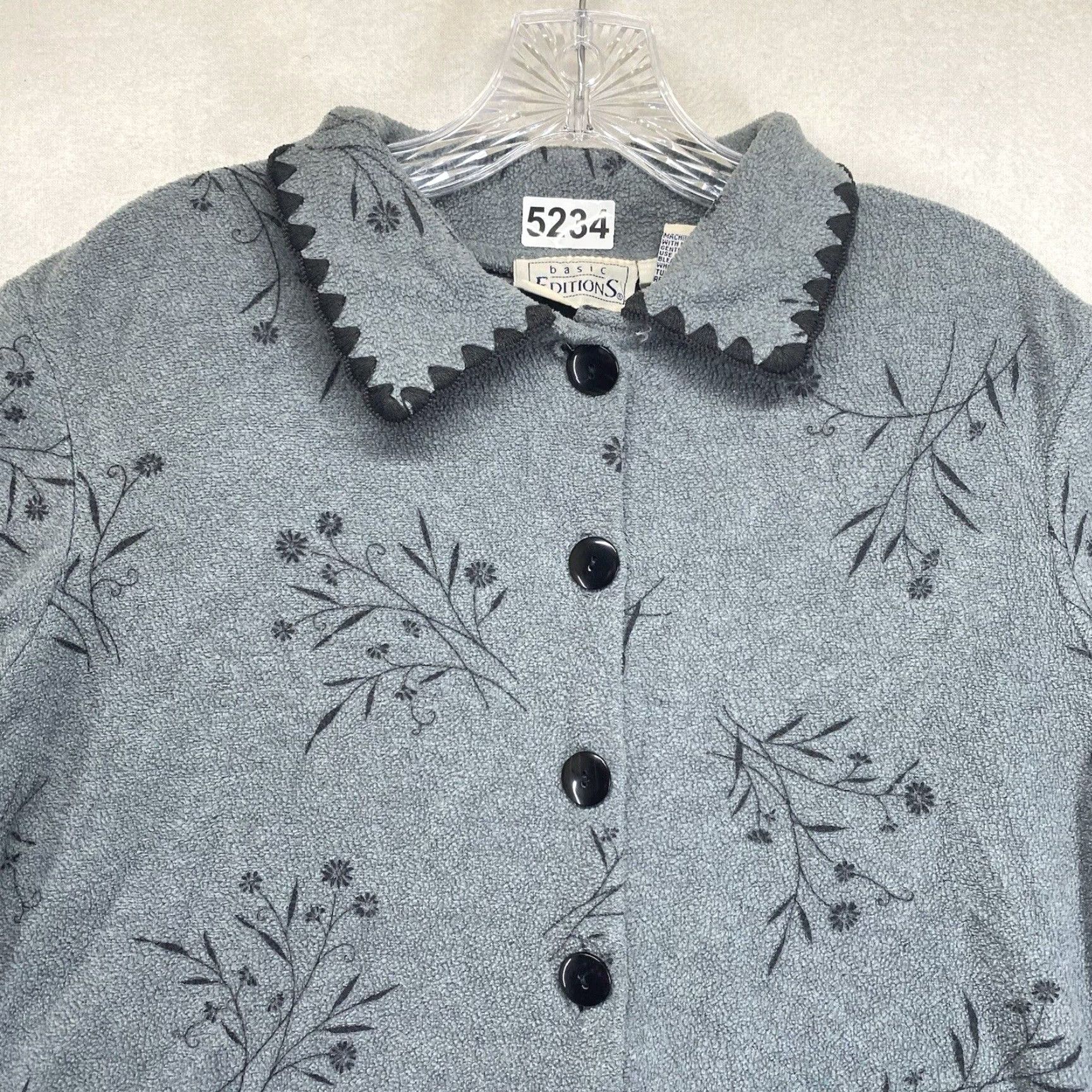 Basic Editions VINTAGE Basic Editions Women's Sweater Jacket Size S / US 4 / IT 40 - 3 Thumbnail