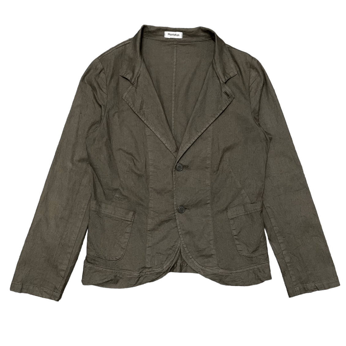 image of Archival Clothing x Issey Miyake Vintage Plantation By Issey Miyake Stretch Jacket (Size Medium)