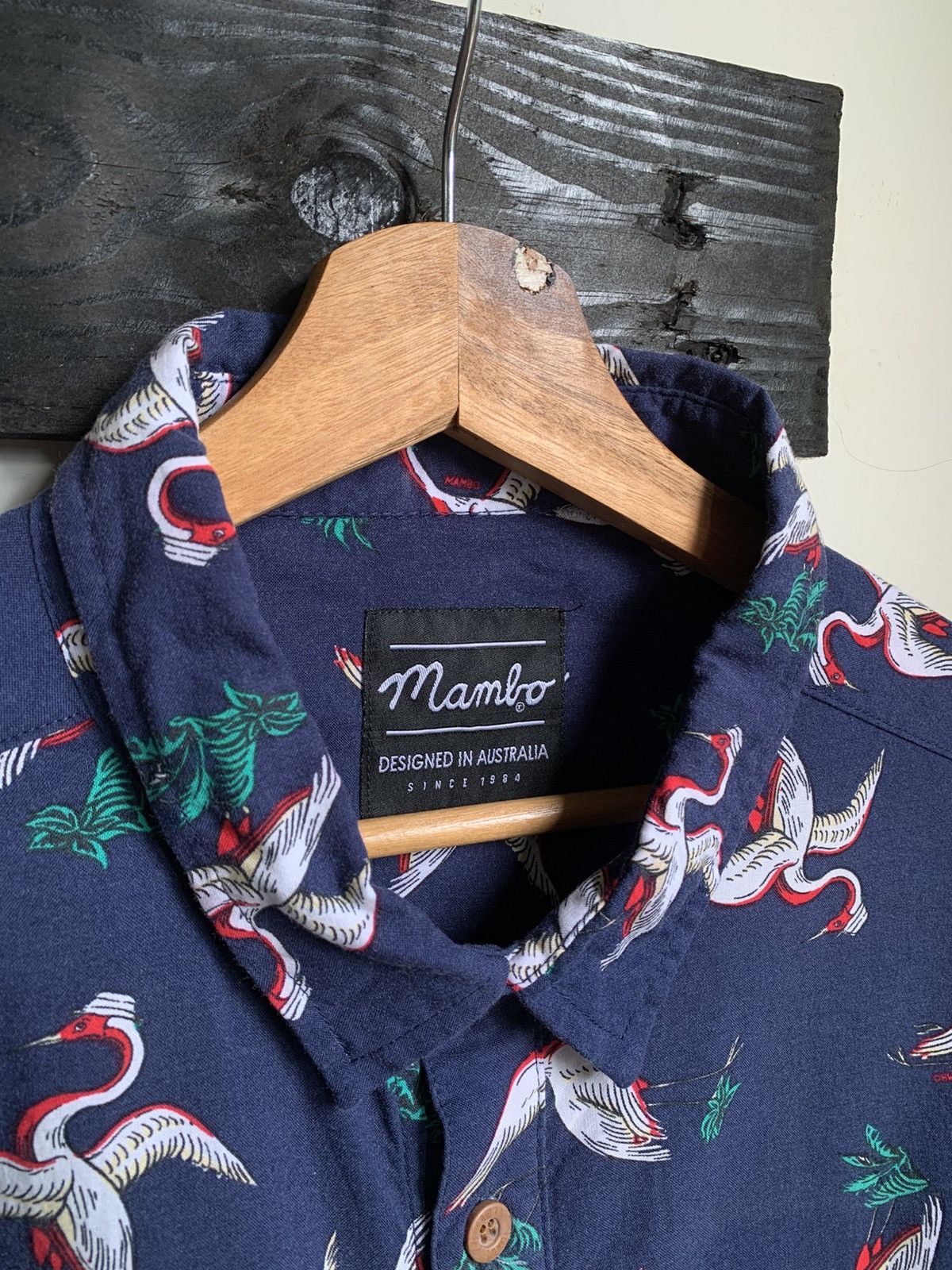 Mambo × Vintage Mambo Loud Mangoose Hawaiian Shirt Size US L / EU 52-54 / 3 - 5 Thumbnail
