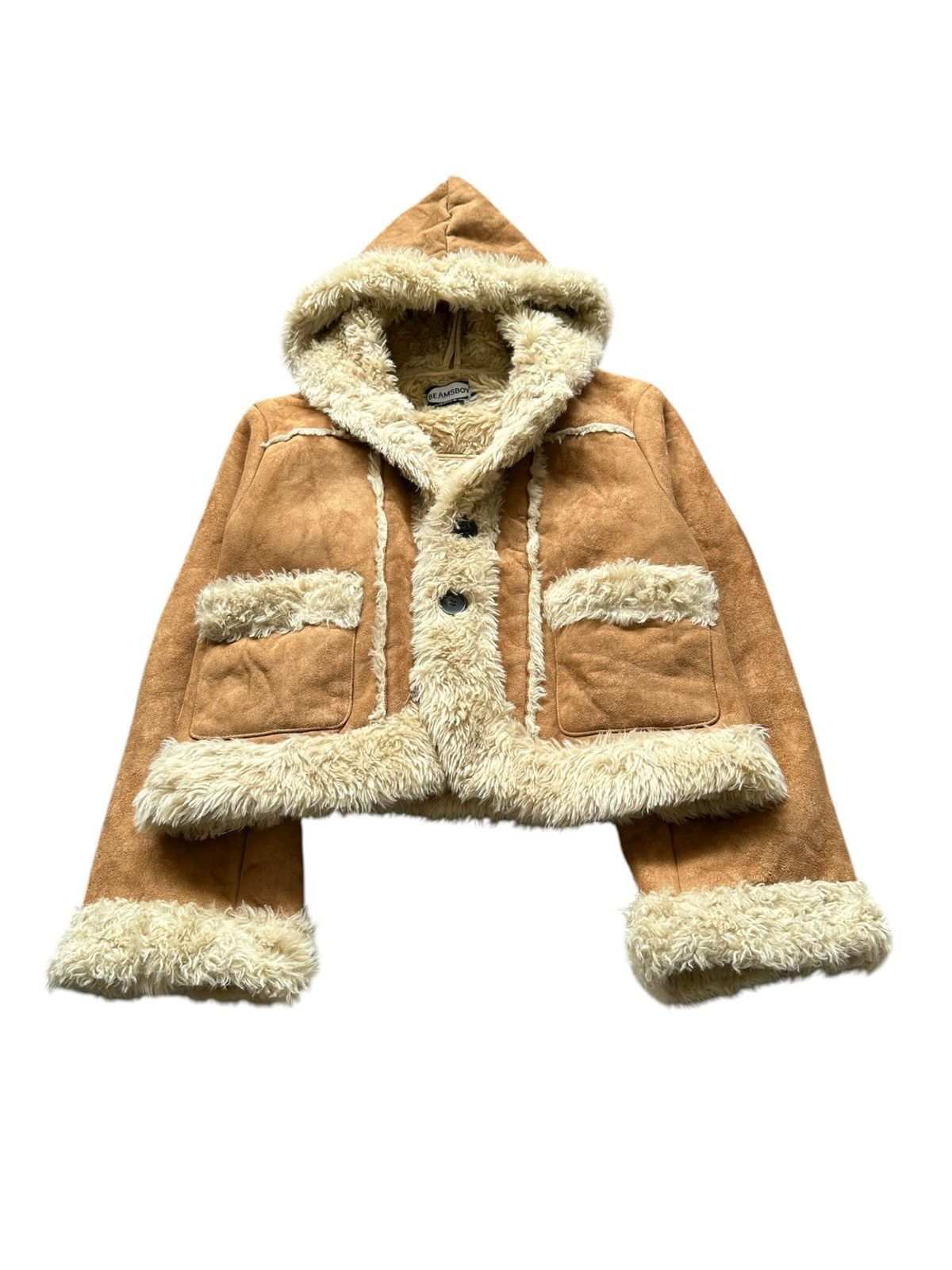 Beams Japan 00's Beams shearling jacket Size US S / EU 44-46 / 1 - 2 Thumbnail