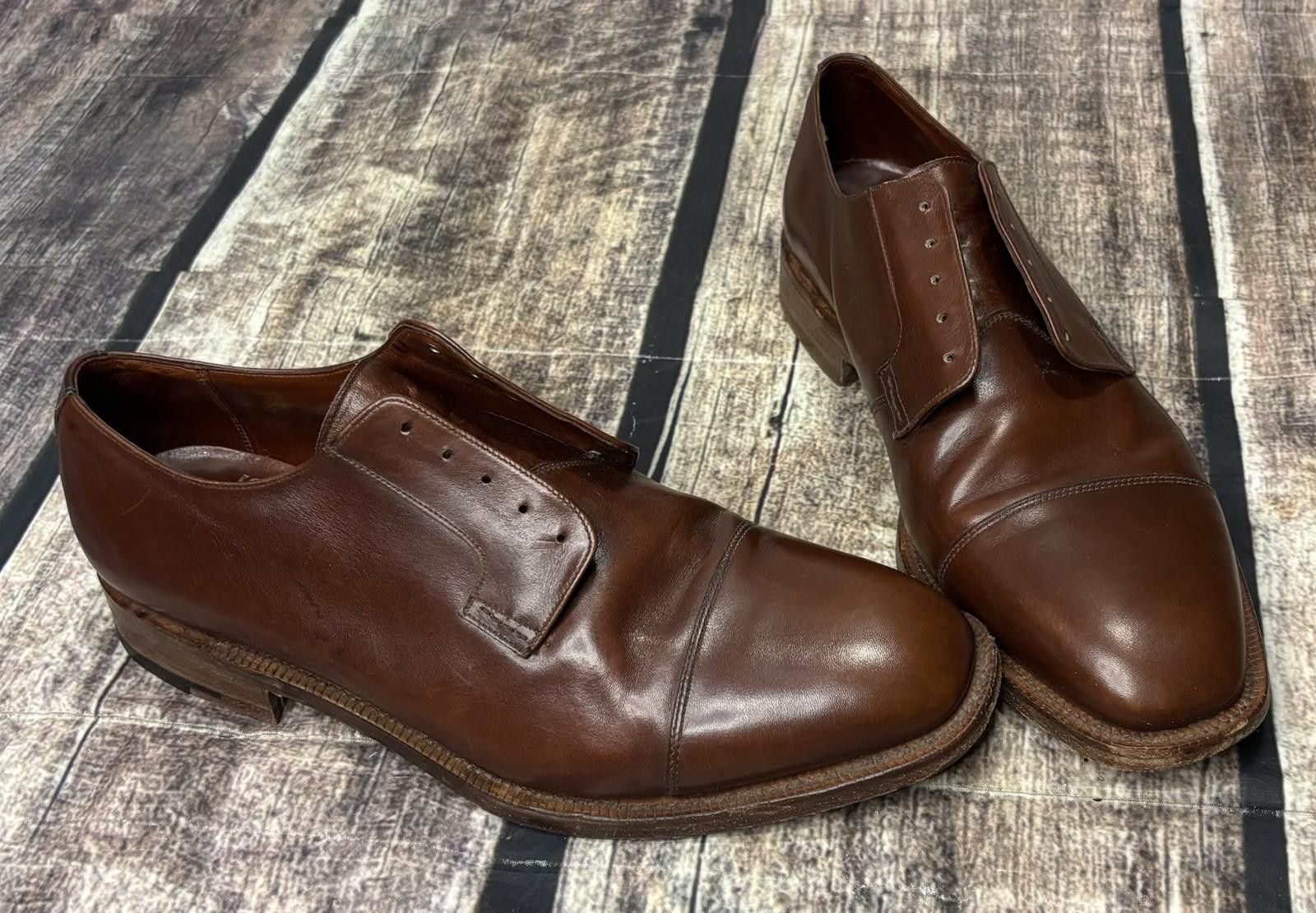 Sanders Sanders & Sanders Loafers Mens Size 11 Leather Penny England Size US 11 / EU 44 - 1 Thumbnail