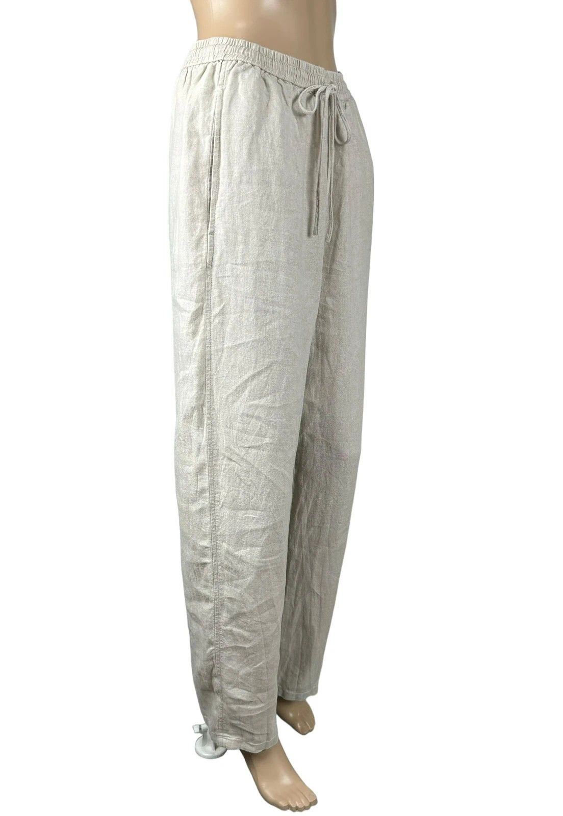 Arket Arket Linen Trousers size 36 Size 26" / US 2 / IT 38 - 3 Thumbnail