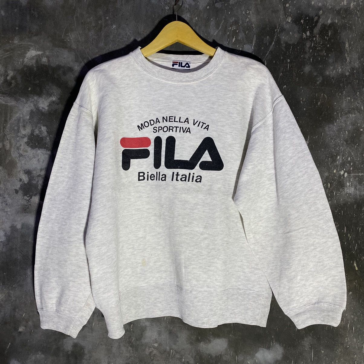 Fila × Vintage VINTAGE FILA ICONIC LOGO SWEATERSHIRT Size US M / EU 48-50 / 2 - 1 Thumbnail