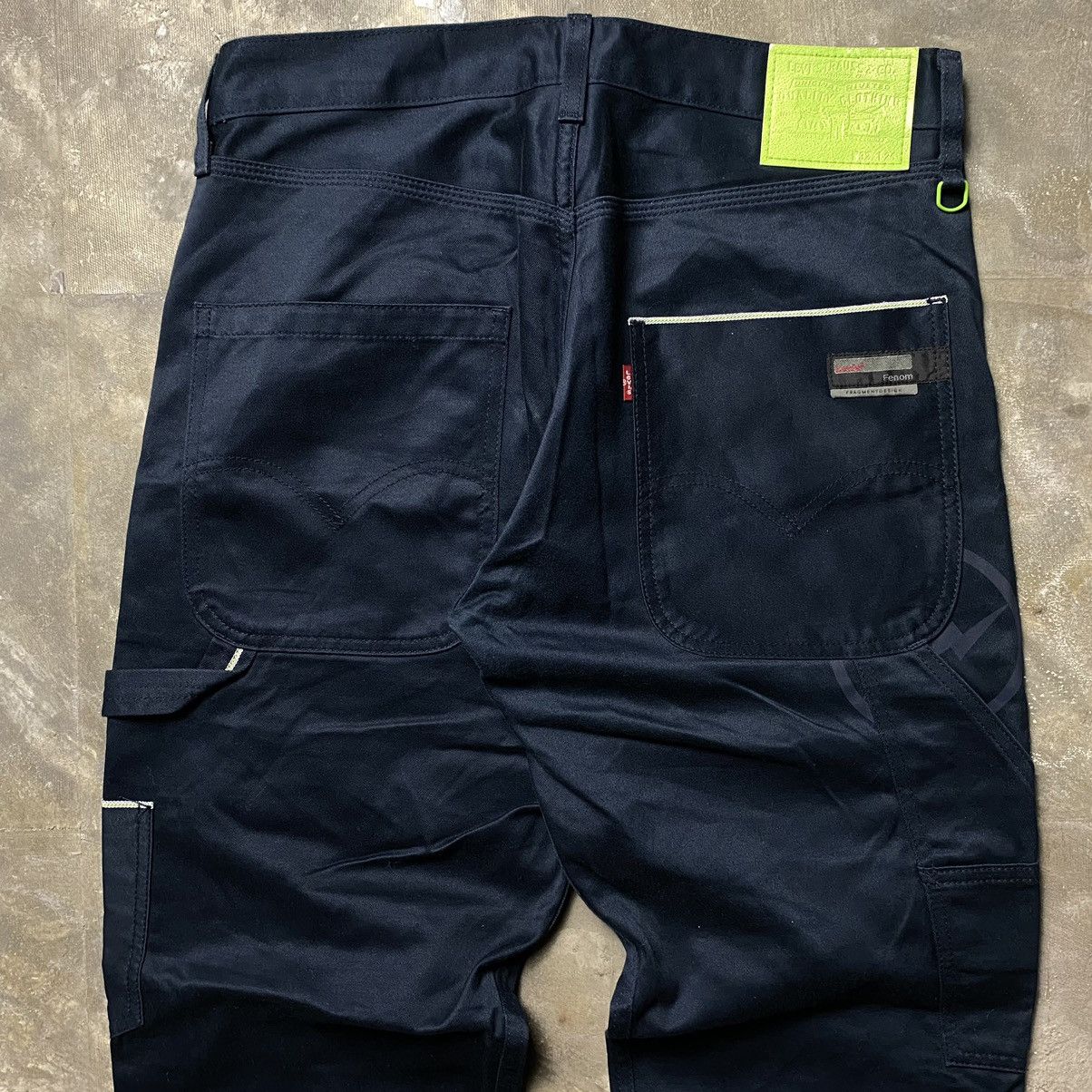 Fragment Design × Levi's Levi’s Fenom x Fragment Design - Painter Cropped Pant Size US 32 / EU 48 - 6 Thumbnail