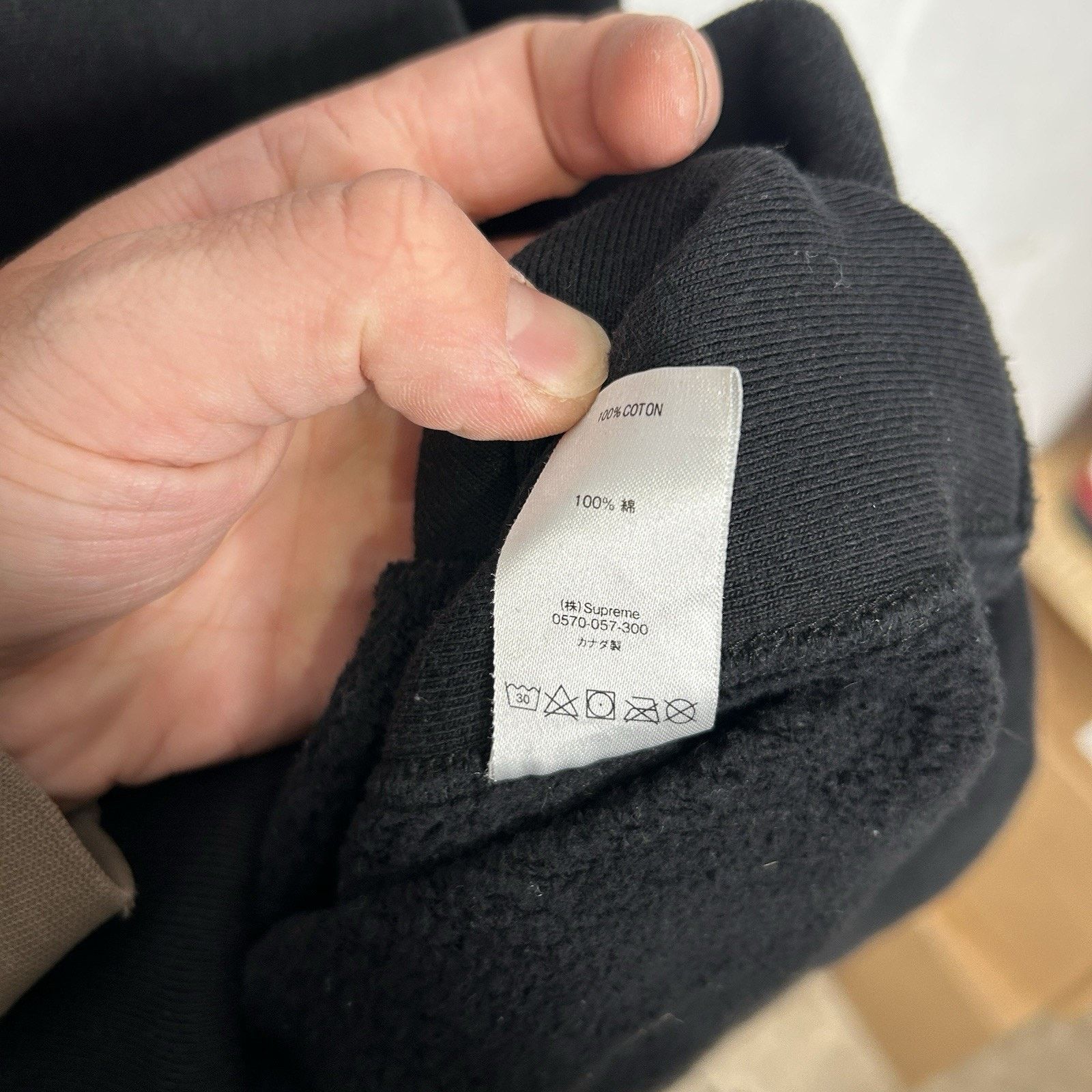 Supreme Supreme Portrait Hooded Sweatshirt Hoodie “Black” FW20 Size US L / EU 52-54 / 3 - 10 Thumbnail