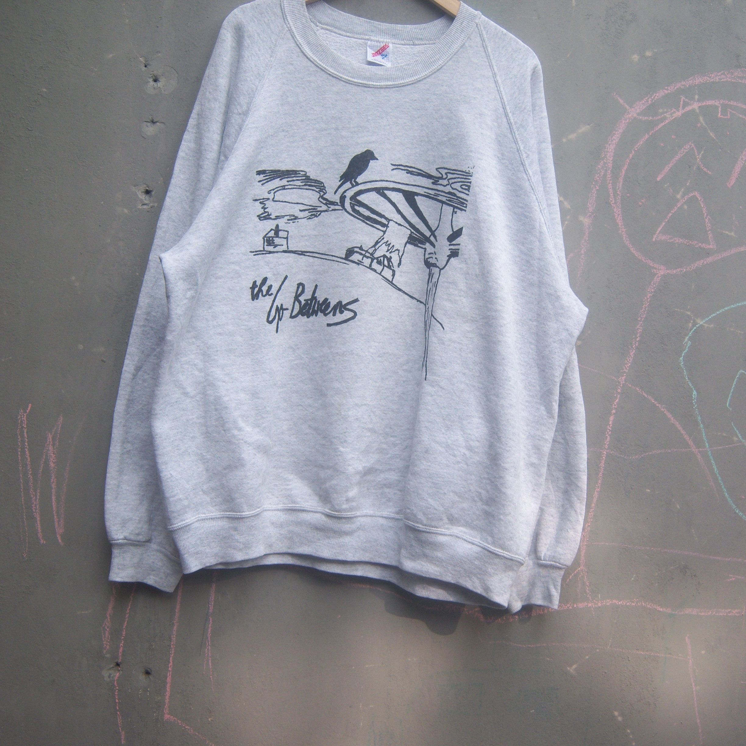 Band Tees × Vintage 90s Crewneck The Go Betweens Size US XL / EU 56 / 4 - 5 Thumbnail