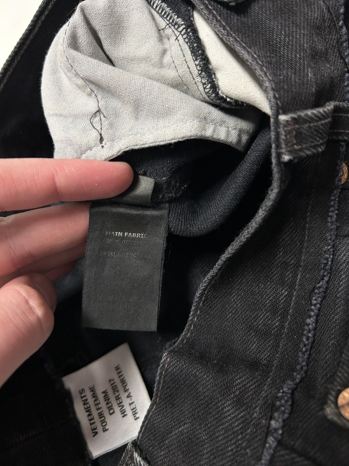 Vetements FW2017 Deconstructed Levi’s Denim Size US 26 / EU 42 - 10 Thumbnail