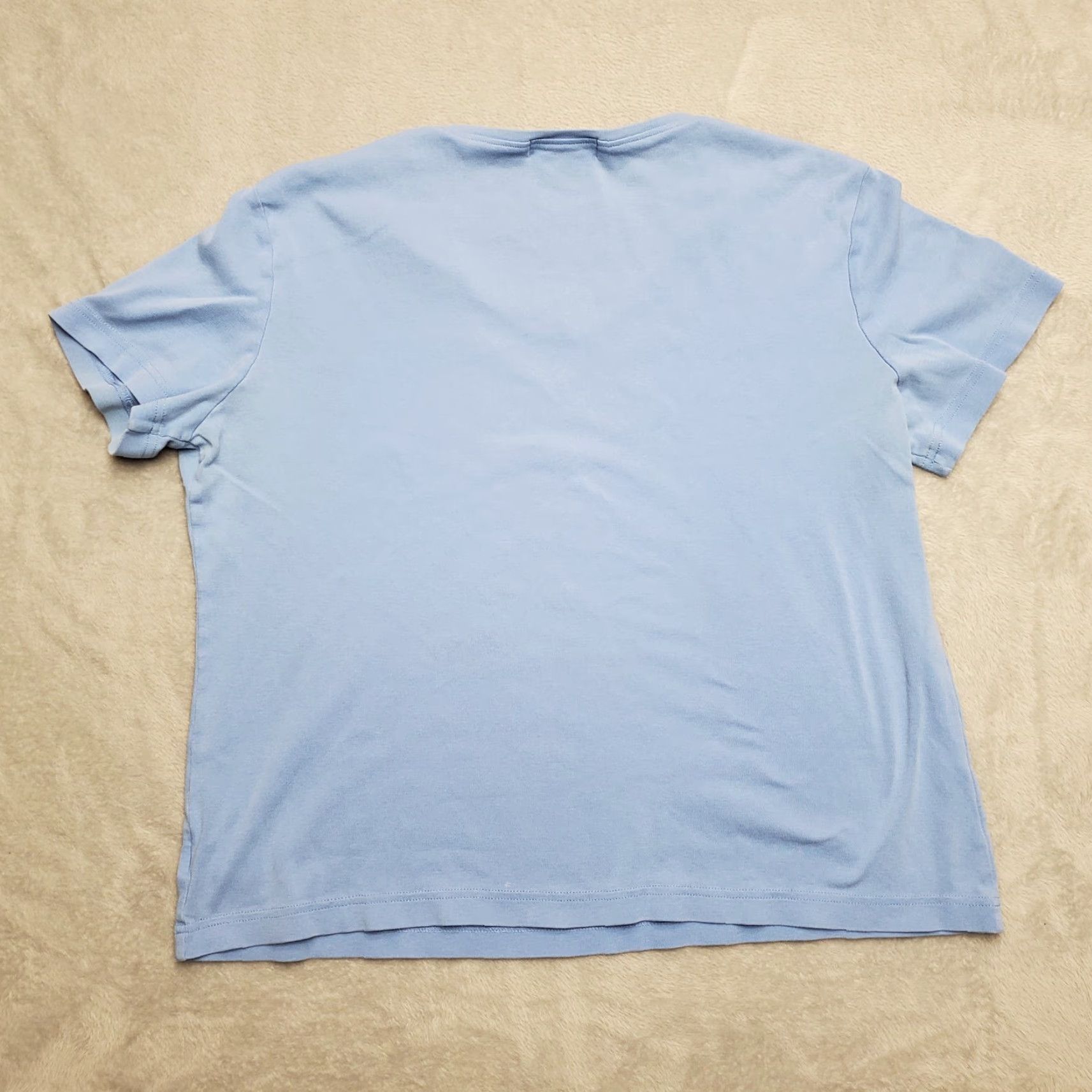 Eddie Bauer Eddie Bauer Shirt Women XL Blue 100% Cotton Short Sleeve Summer Camp Casual V-Neck Boy? Mens Womens Size XL / US 12-14 / IT 48-50 - 6 Thumbnail
