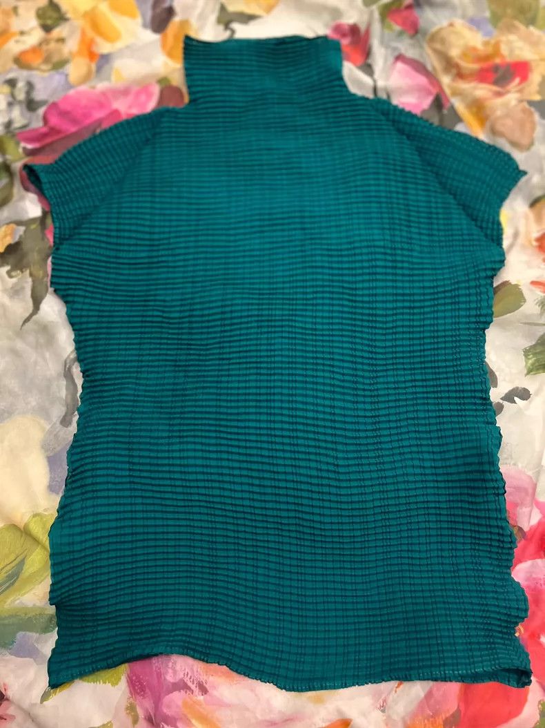 Issey Miyake issey miyake High collar and short sleeves Size M / US 6-8 / IT 42-44 - 4 Thumbnail