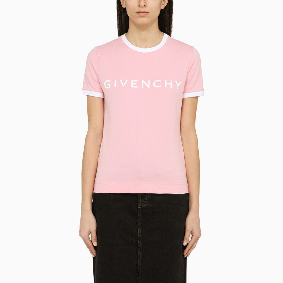 image of Givenchy O1D2Blof0124 T-Shirt In Pink, Women's (Size Medium)