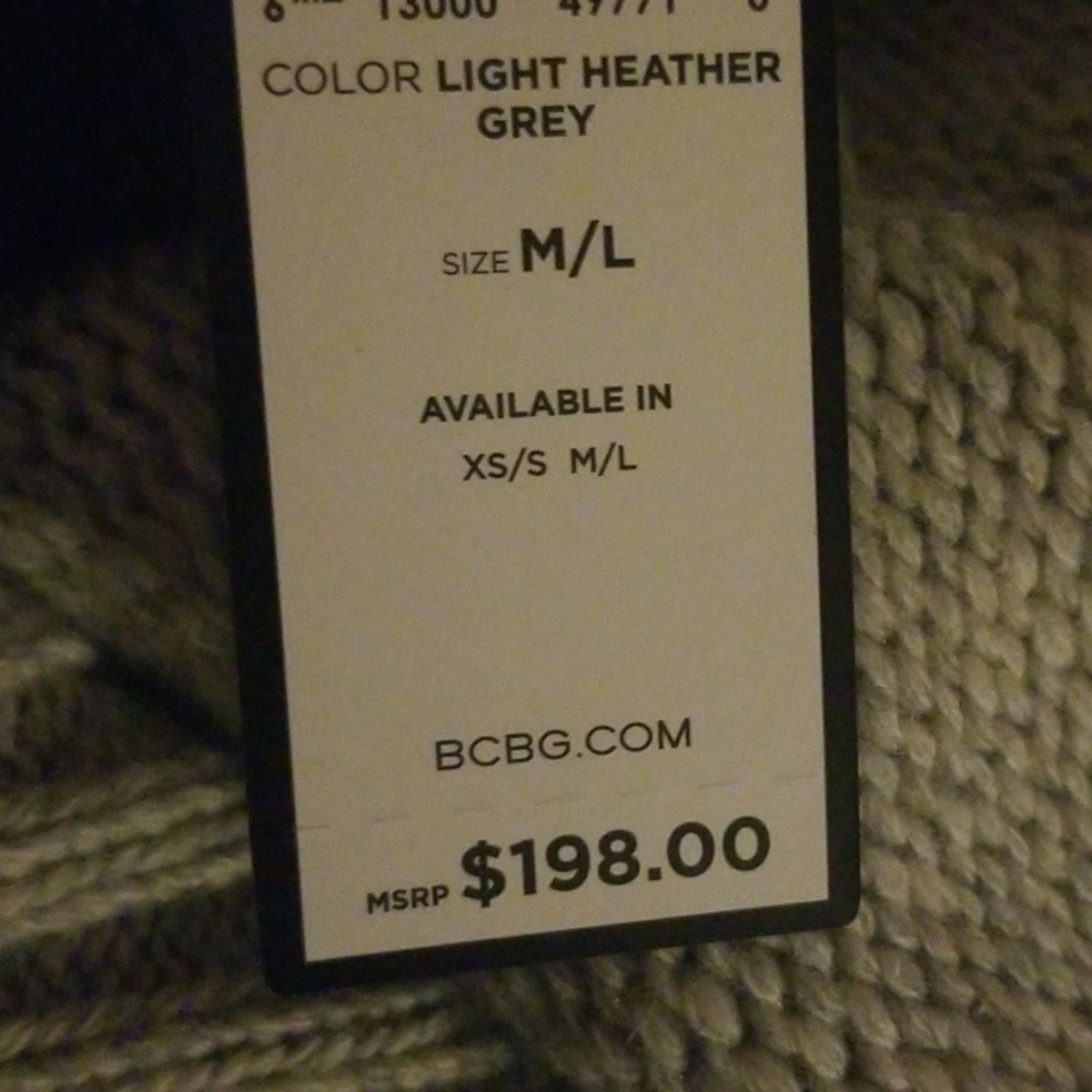 Bcbgmaxazria MSRP$198 Bcbgmaxazria Sweater M/L Size L / US 10 / IT 46 - 8 Thumbnail