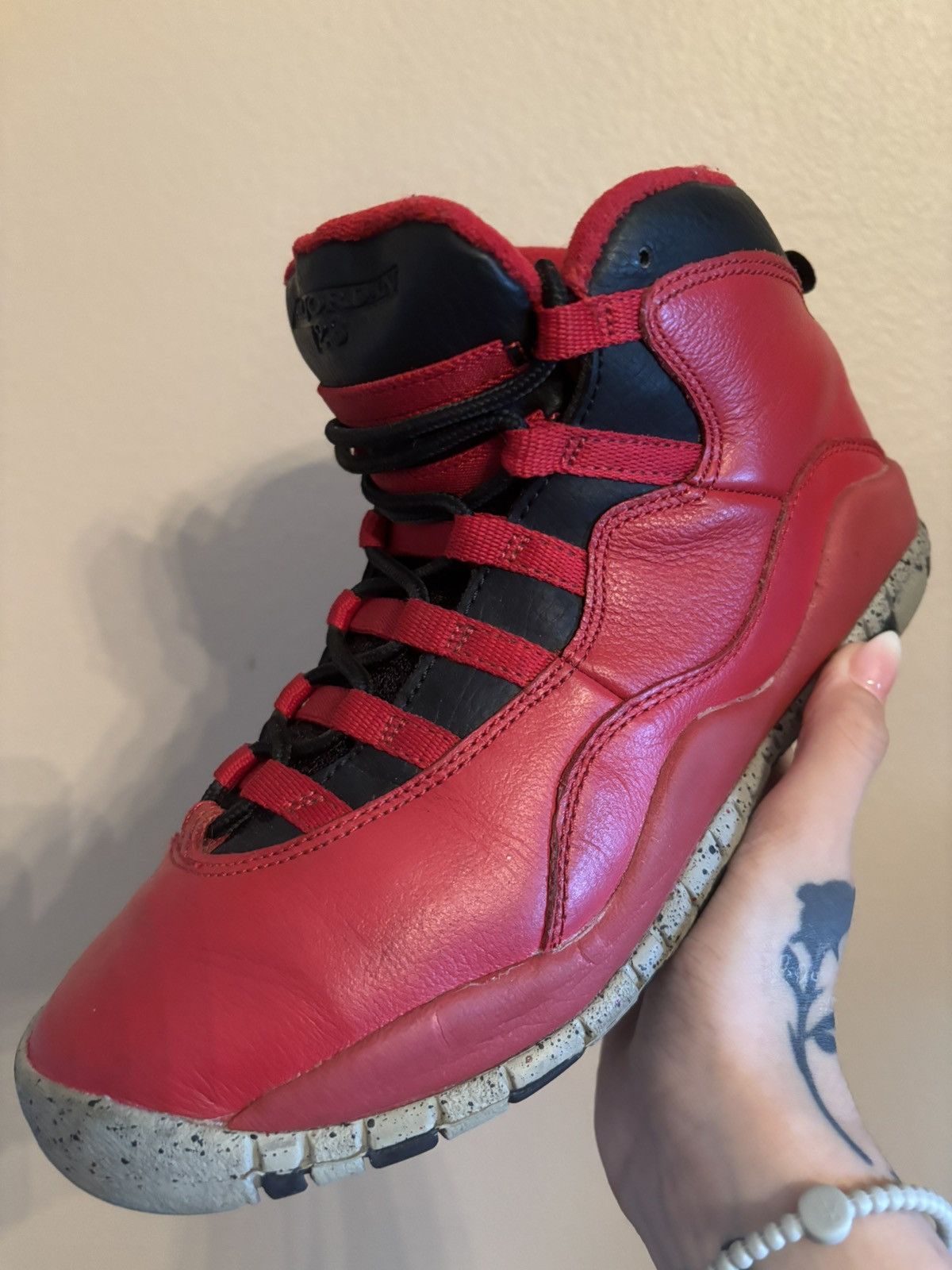 Jordan Brand Air Jordan 10 Retro BG 'Bulls Over Broadway' Size US 5.5 / EU 38 - 1 Thumbnail
