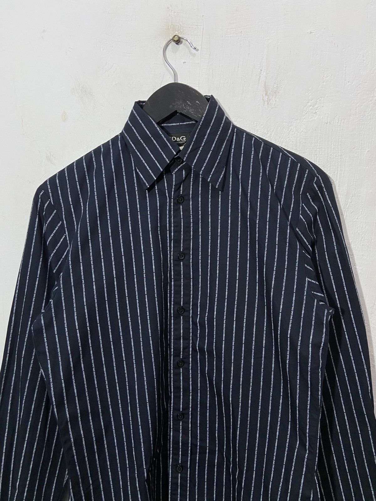 Dolce & Gabbana Monogram Dolce & Gabbana Button Up Shirt Size US M / EU 48-50 / 2 - 2 Thumbnail