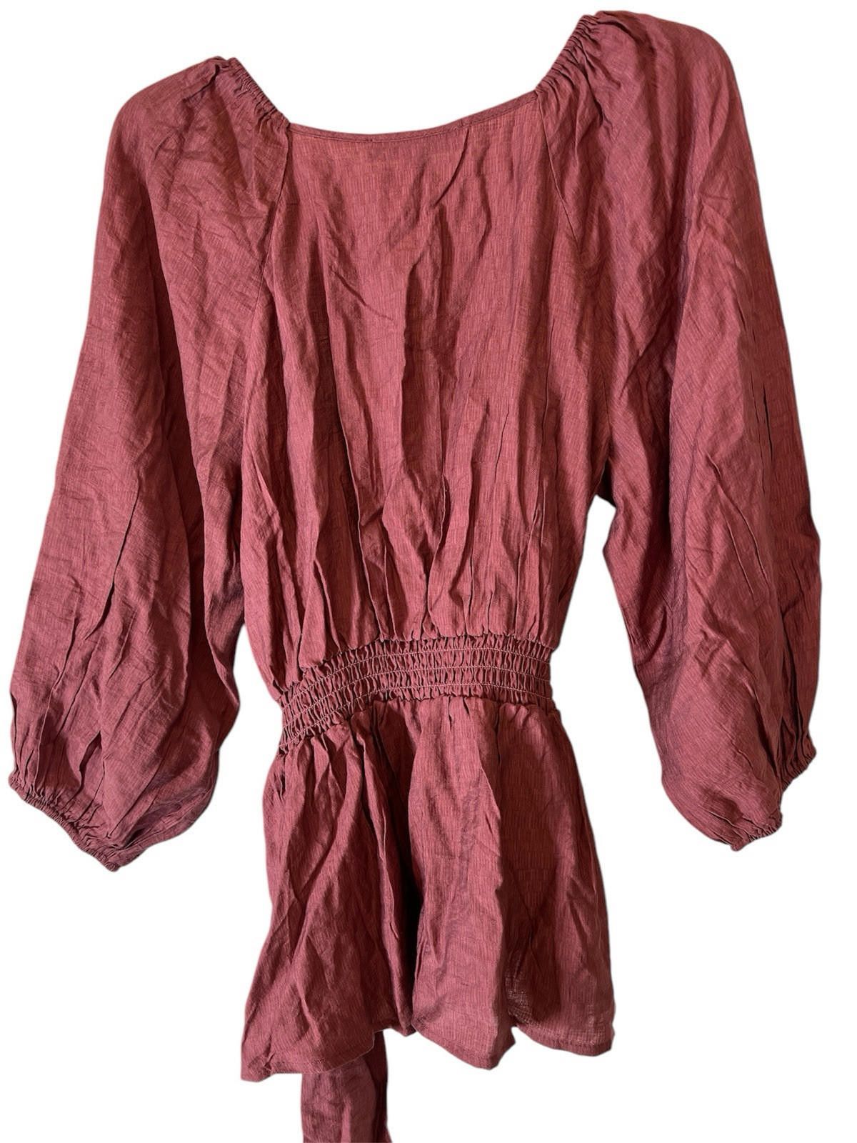 Designer Sweet Rain Blouse Sz L NWT Size L / US 10 / IT 46 - 2 Thumbnail