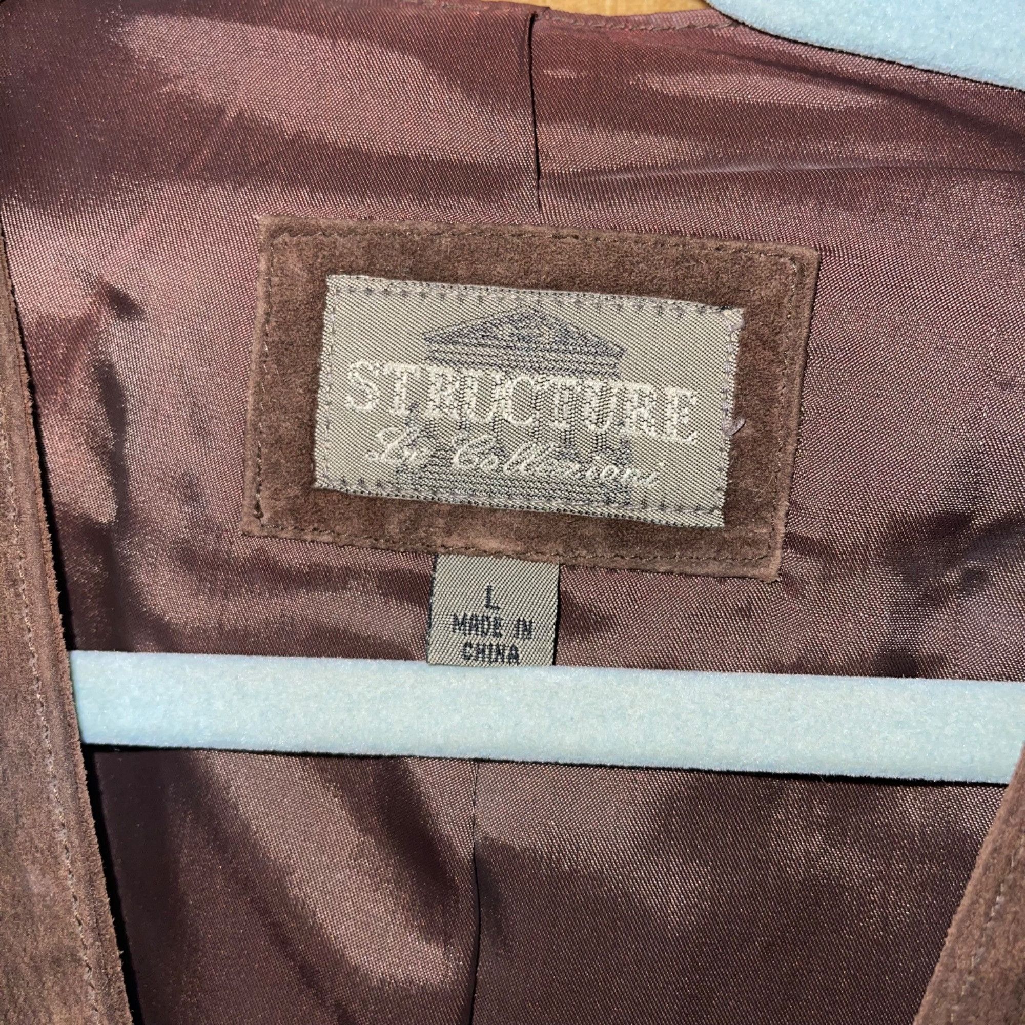 Vintage Structure Collezioni Vintage Mens Vest Size Large Size US L / EU 52-54 / 3 - 9 Thumbnail