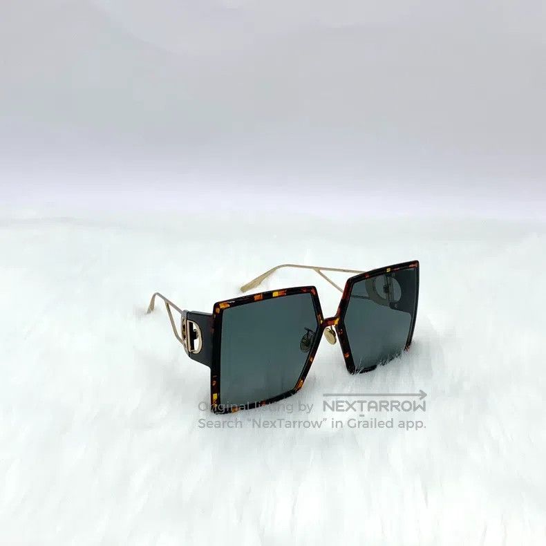 Dior Dior Gradient colour hollow CD letter design square frame Size ONE SIZE - 4 Thumbnail