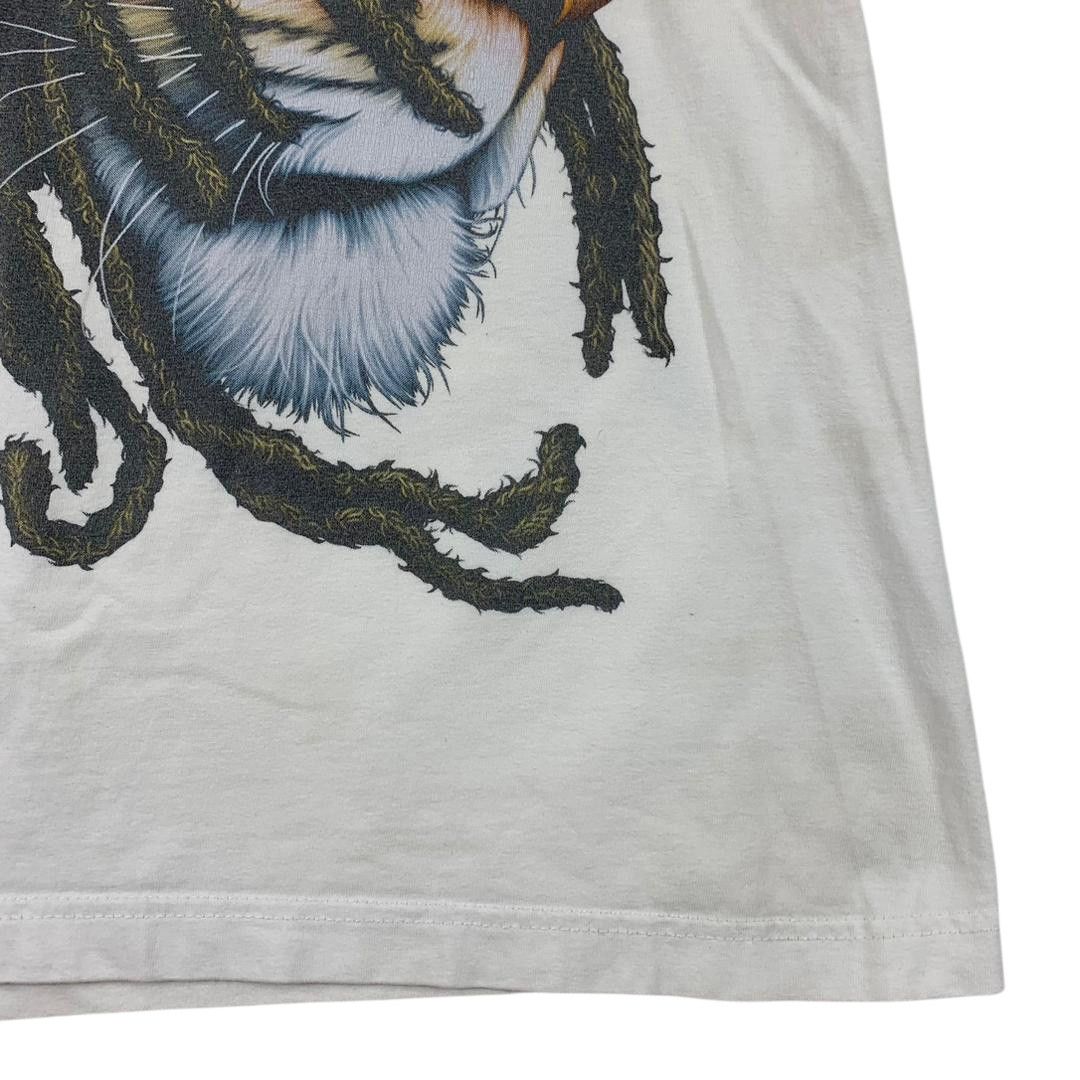 Other Vintage 90s Bob Marley & Lion of Judah Double Sided Tee Size US L / EU 52-54 / 3 - 8 Thumbnail