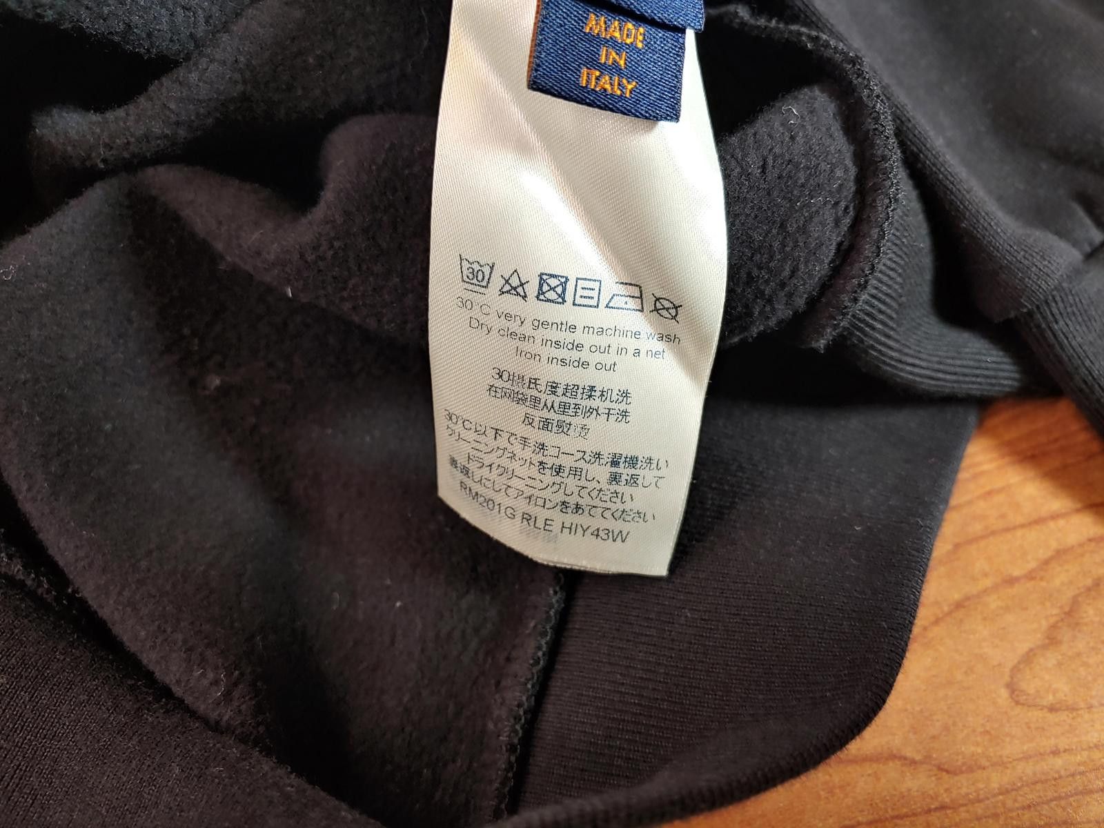 Louis Vuitton Louis Vuitton LV Planes Printed Hoodie in Black Size US M / EU 48-50 / 2 - 6 Thumbnail