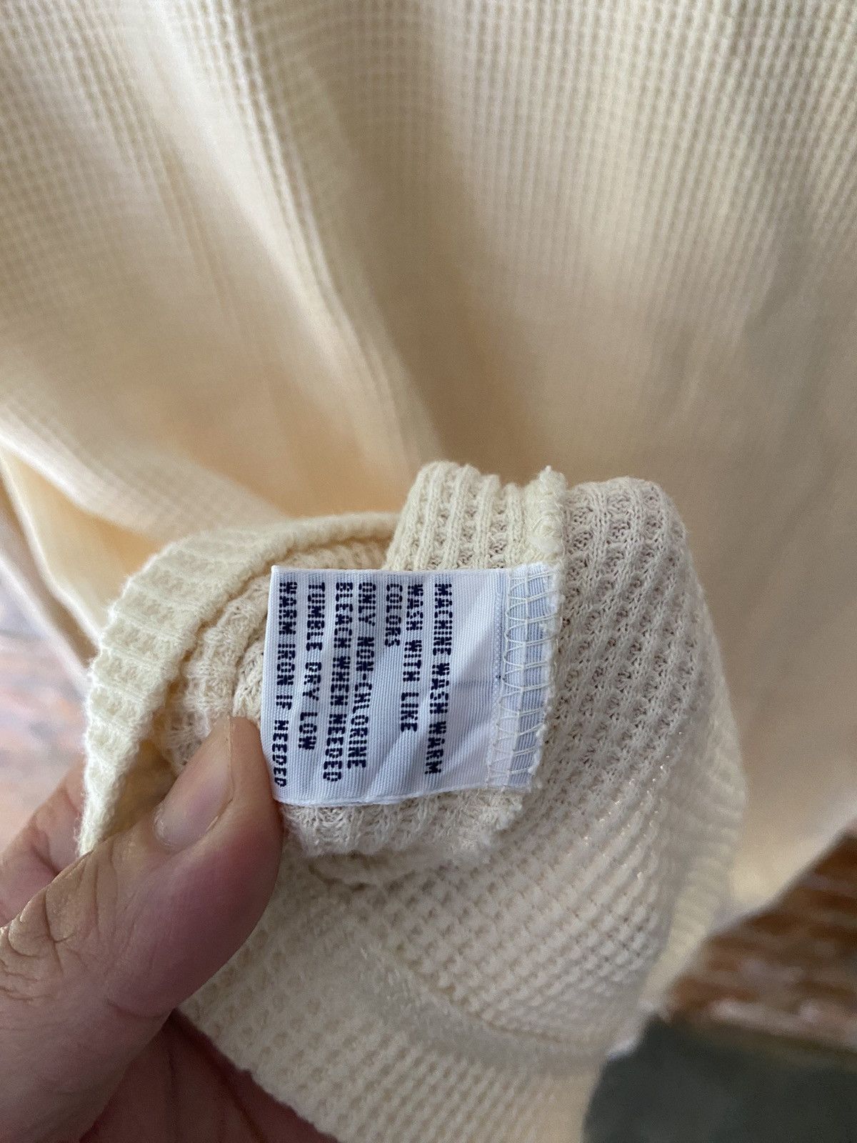 Polo Ralph Lauren Vtg Polo Ralph Lauren Thermal Wafer knit Size US L / EU 52-54 / 3 - 9 Thumbnail