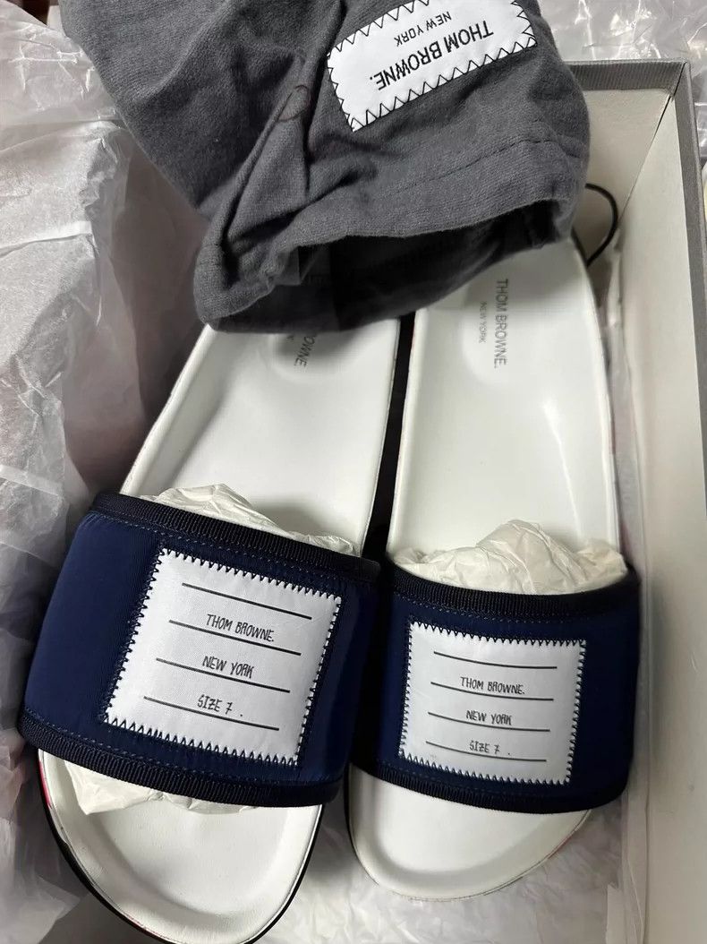 Thom Browne Thom Browne Color-matched slippers Size US 8 / EU 41 - 2 Thumbnail