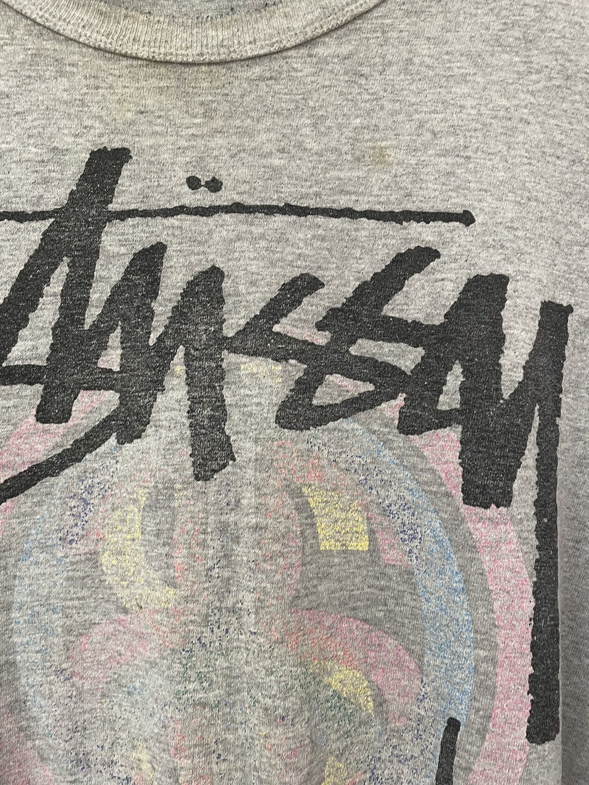 Stussy VINTAGE STUSSY PEACE AND PROSPERITY TEE Size US M / EU 48-50 / 2 - 3 Thumbnail
