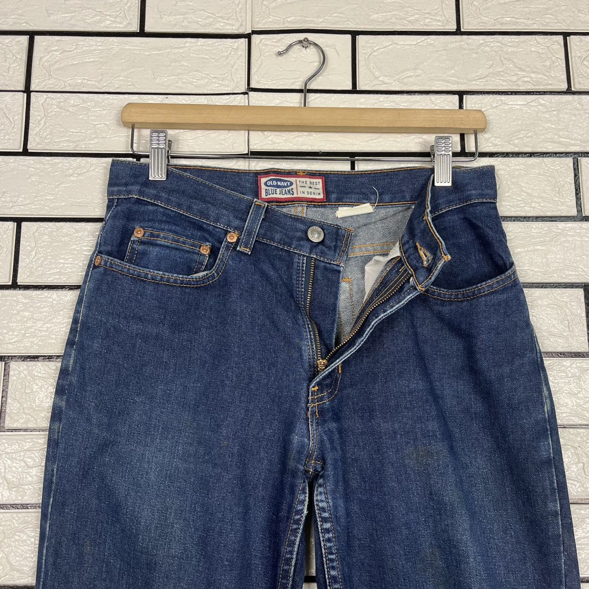 Old Navy Vintage Old Navy Flare Blue Denim Jeans W28 Size US 28 / EU 44 - 15 Thumbnail