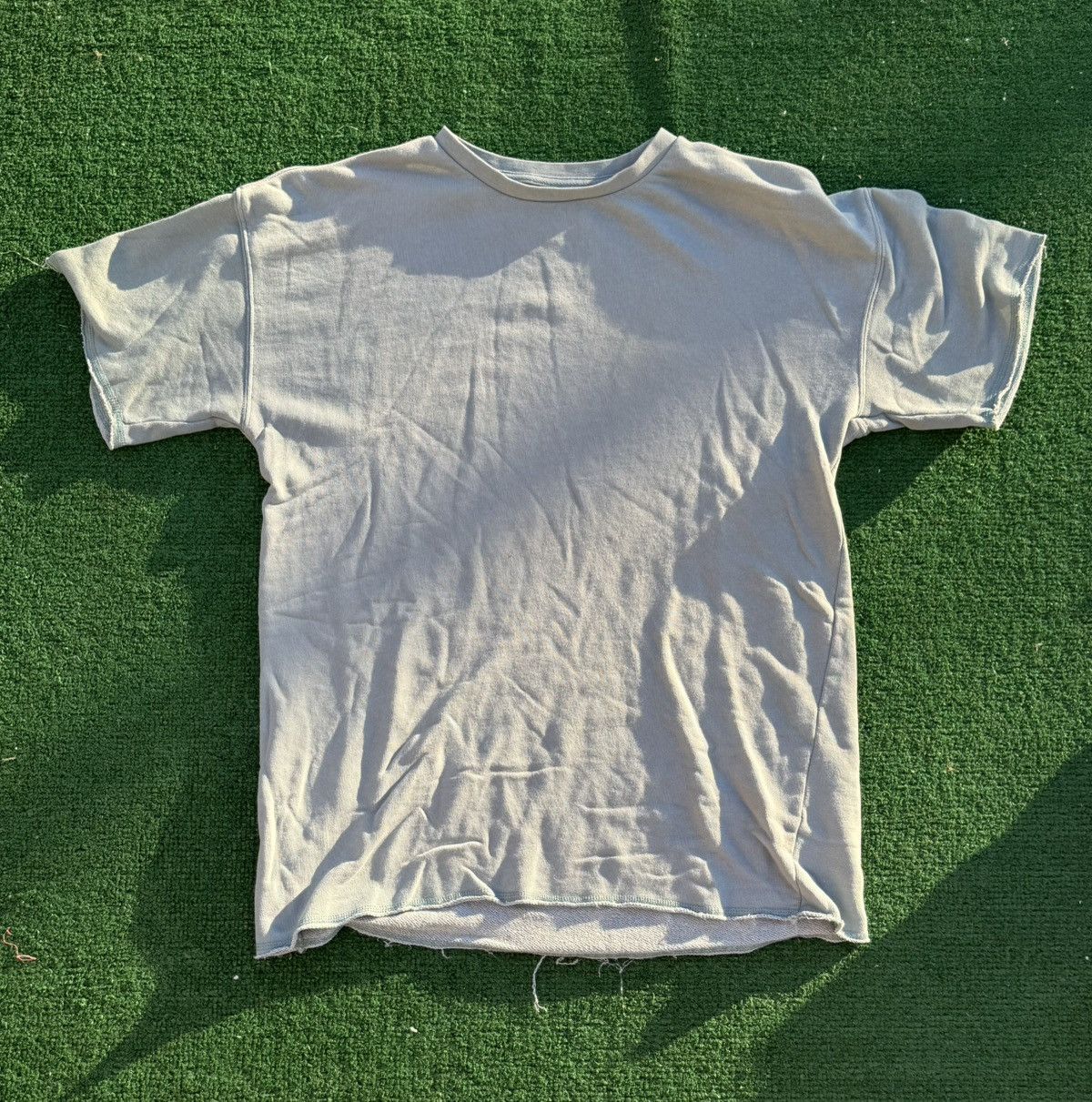 Pacsun Pacsun Light Green Frayed Shirt Size US M / EU 48-50 / 2 - 1 Thumbnail