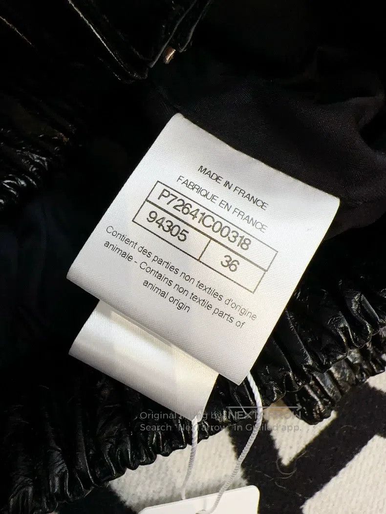 Chanel Chanel 22s black puff sleeve shiny short leather jacket Size XS / US 0-2 / IT 36-38 - 5 Thumbnail