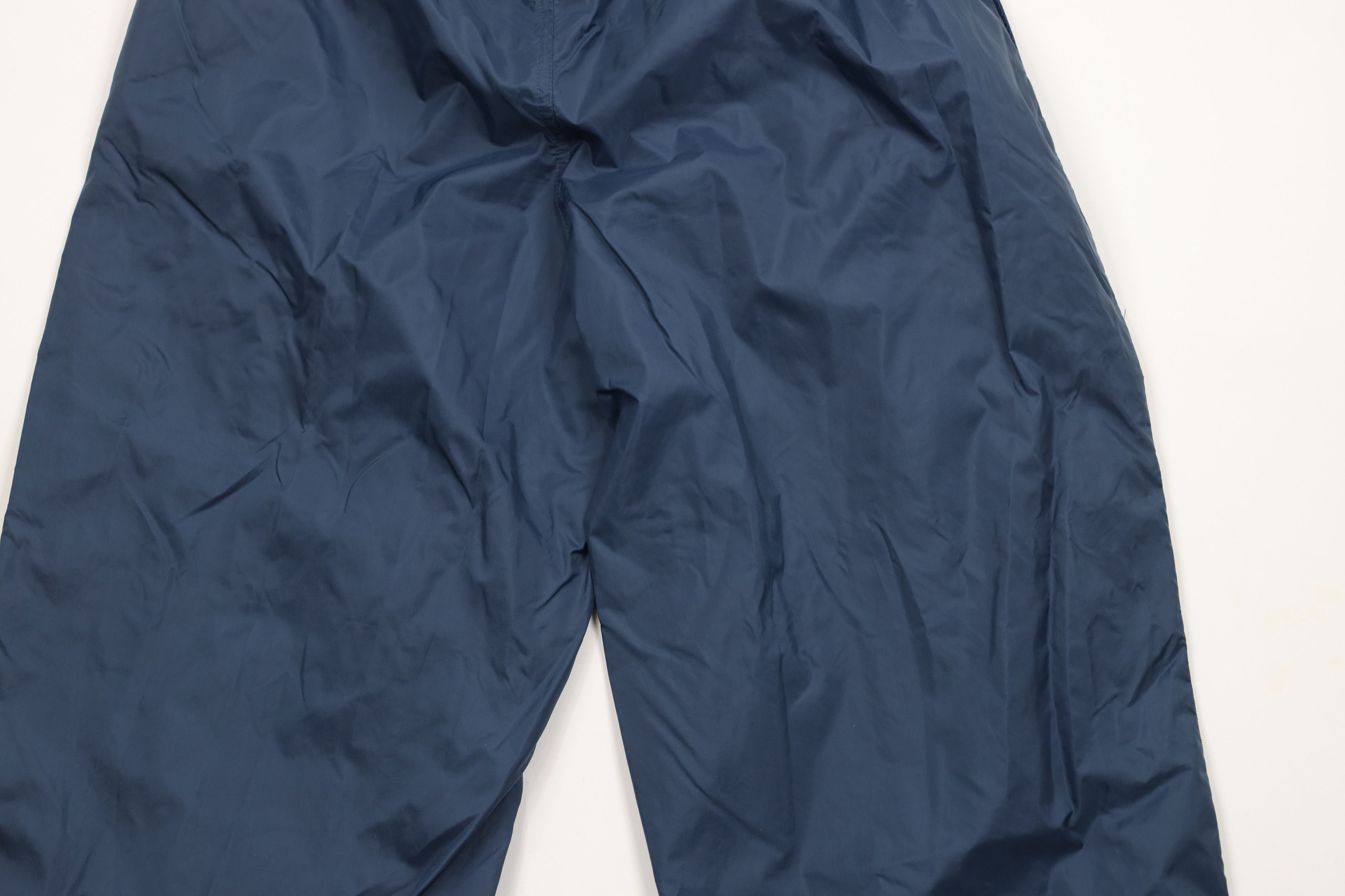 Starter × Vintage Vintage 90s Starter Wide Leg Windbreaker Pants Blue Nylon Size US 36 / EU 52 - 10 Thumbnail